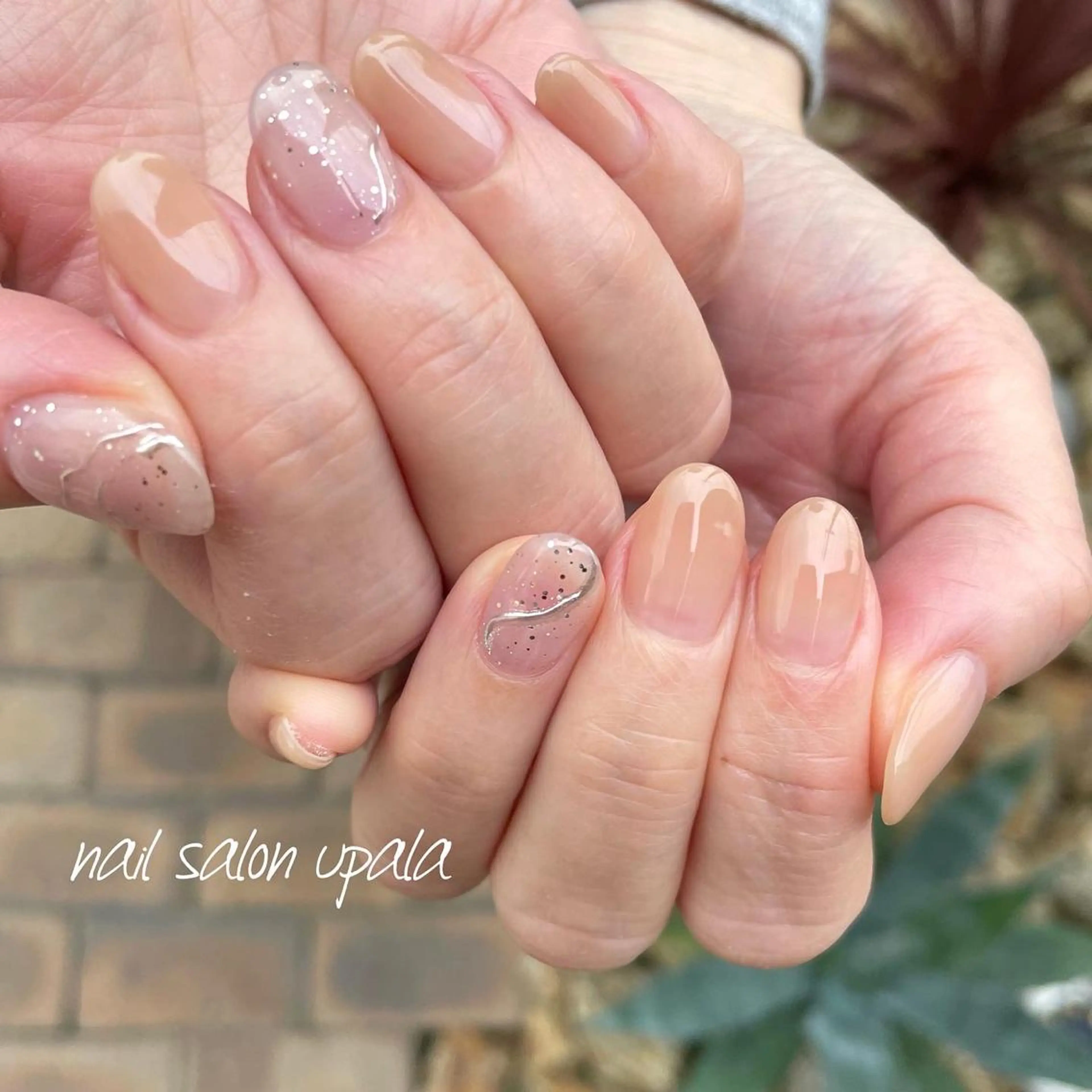 ネイル オフィスネイル ハンドネイル upala Mayukoのネイルデザイン