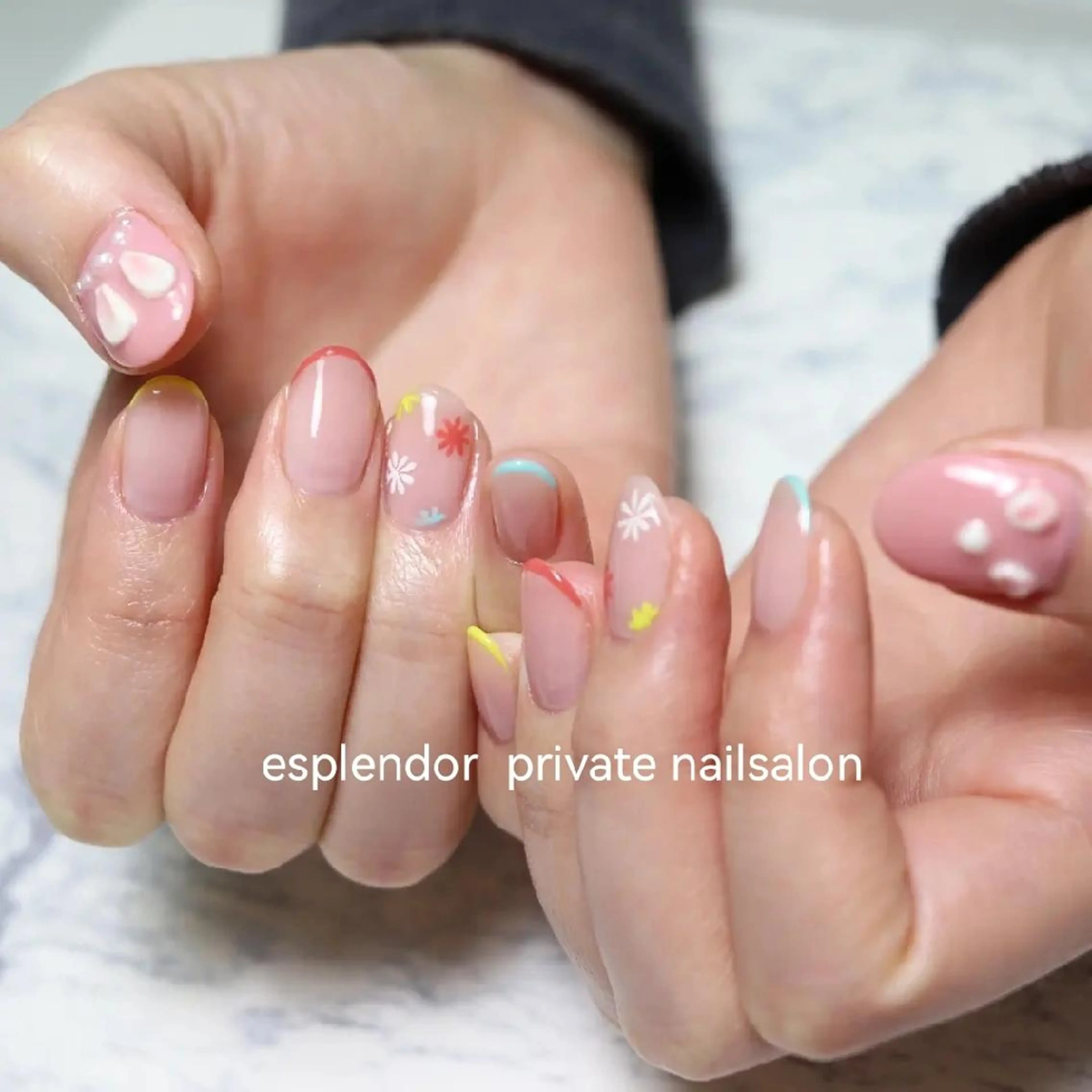 ネイル フレンチネイル esplendor  エスプレンドル所属・esplendor  エスプレンドルのネイルデザイン