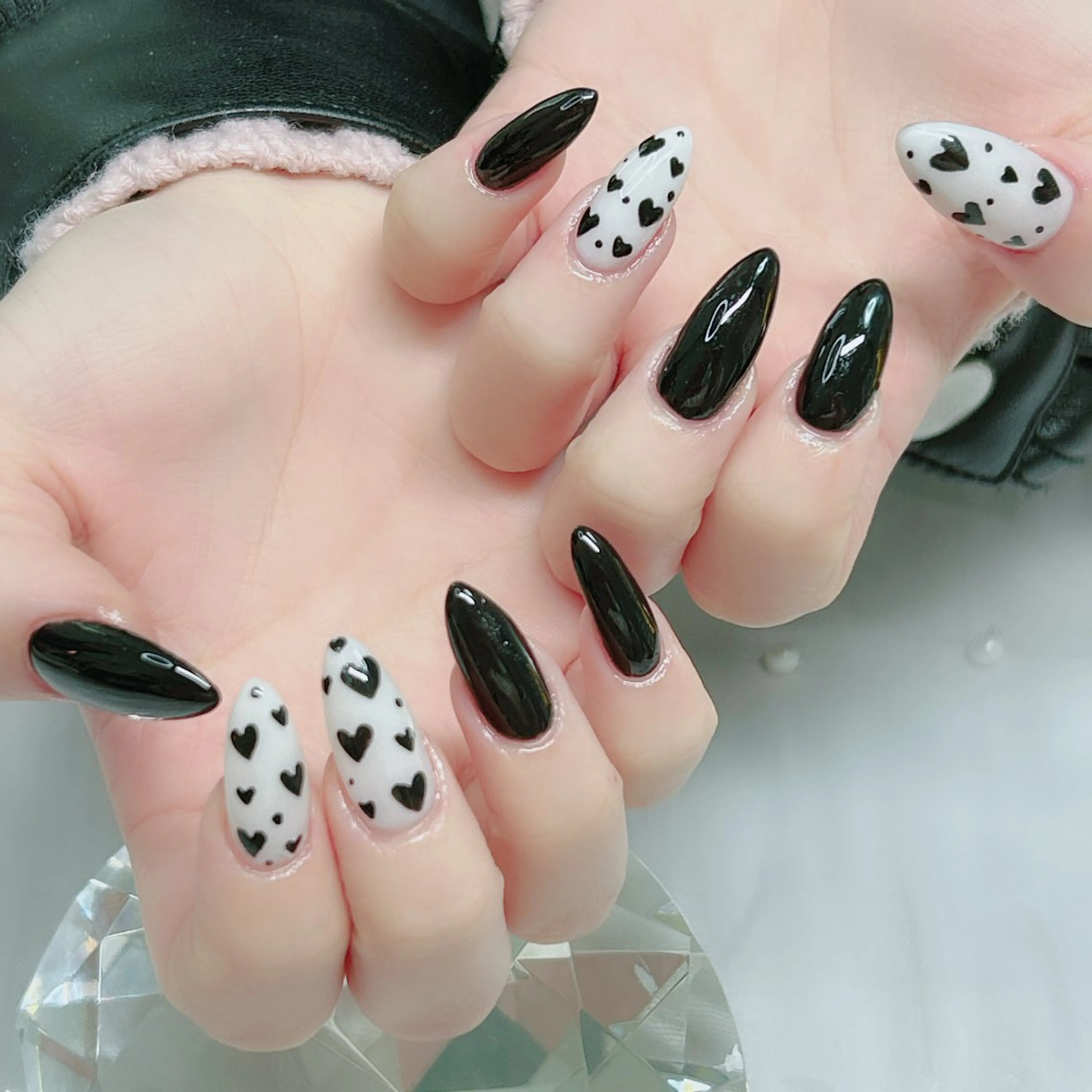 ネイル オーロラネイル ミラーネイル オフィスネイル ワンカラーネイル シンプルネイル ハンドネイル Cute Tips nailのネイルデザイン