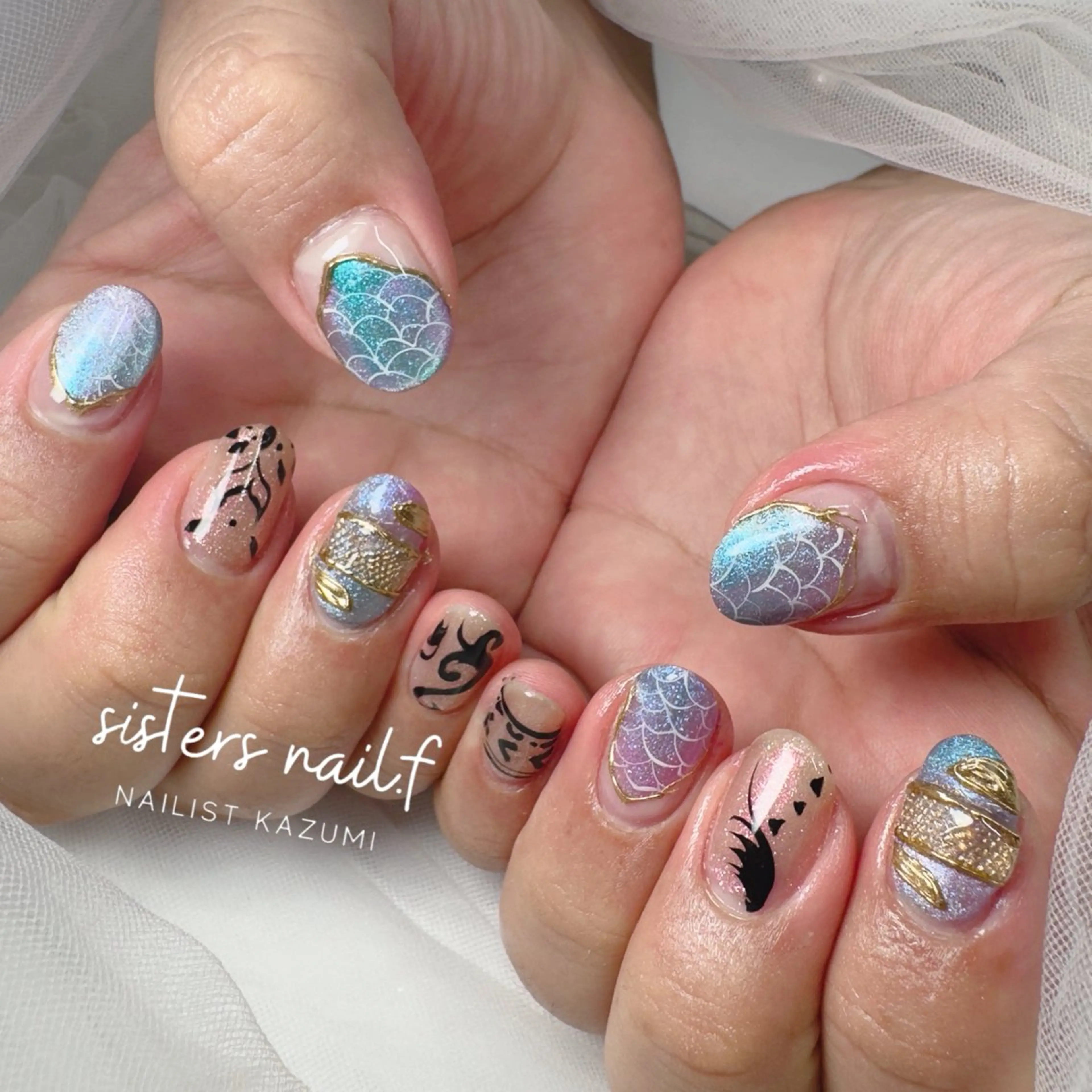 ネイル sisters nail.fのネイルデザイン