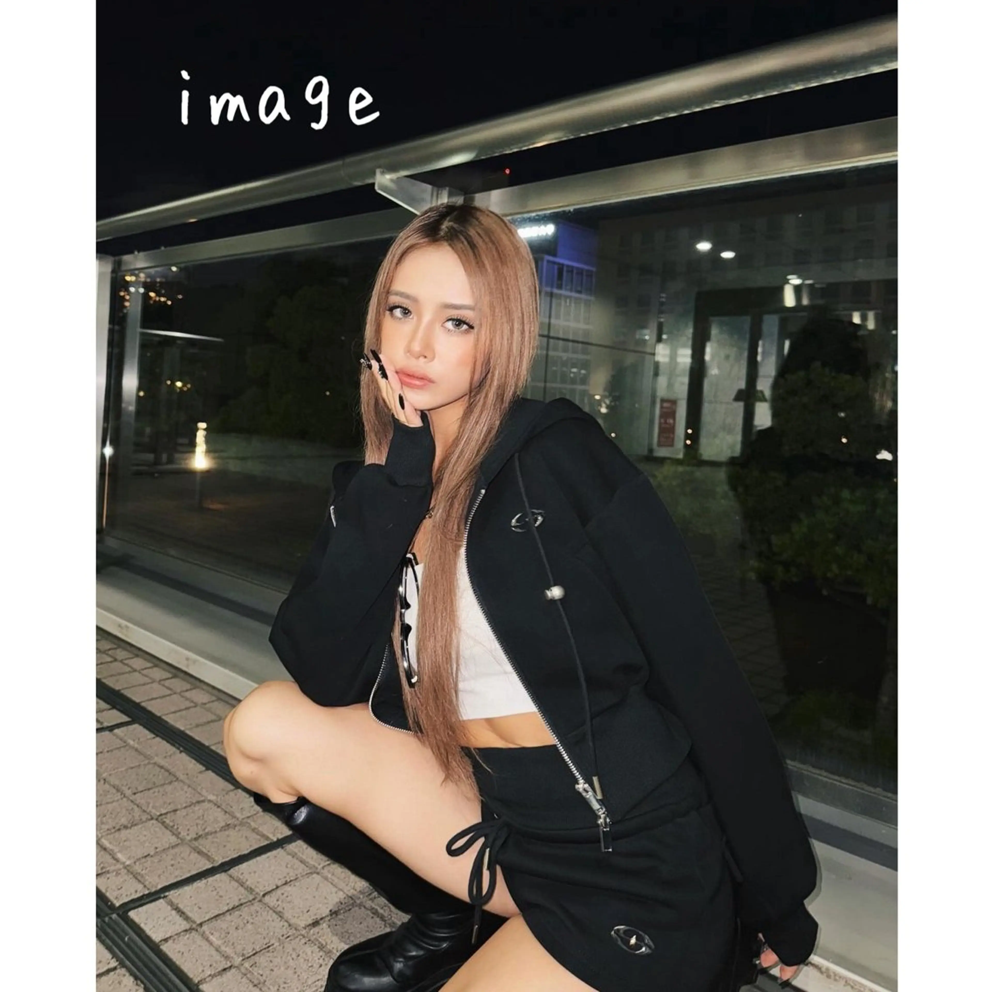 ロング カラー 朝斗/ブリーチなし ・Wカラー・エクステのヘアスタイル