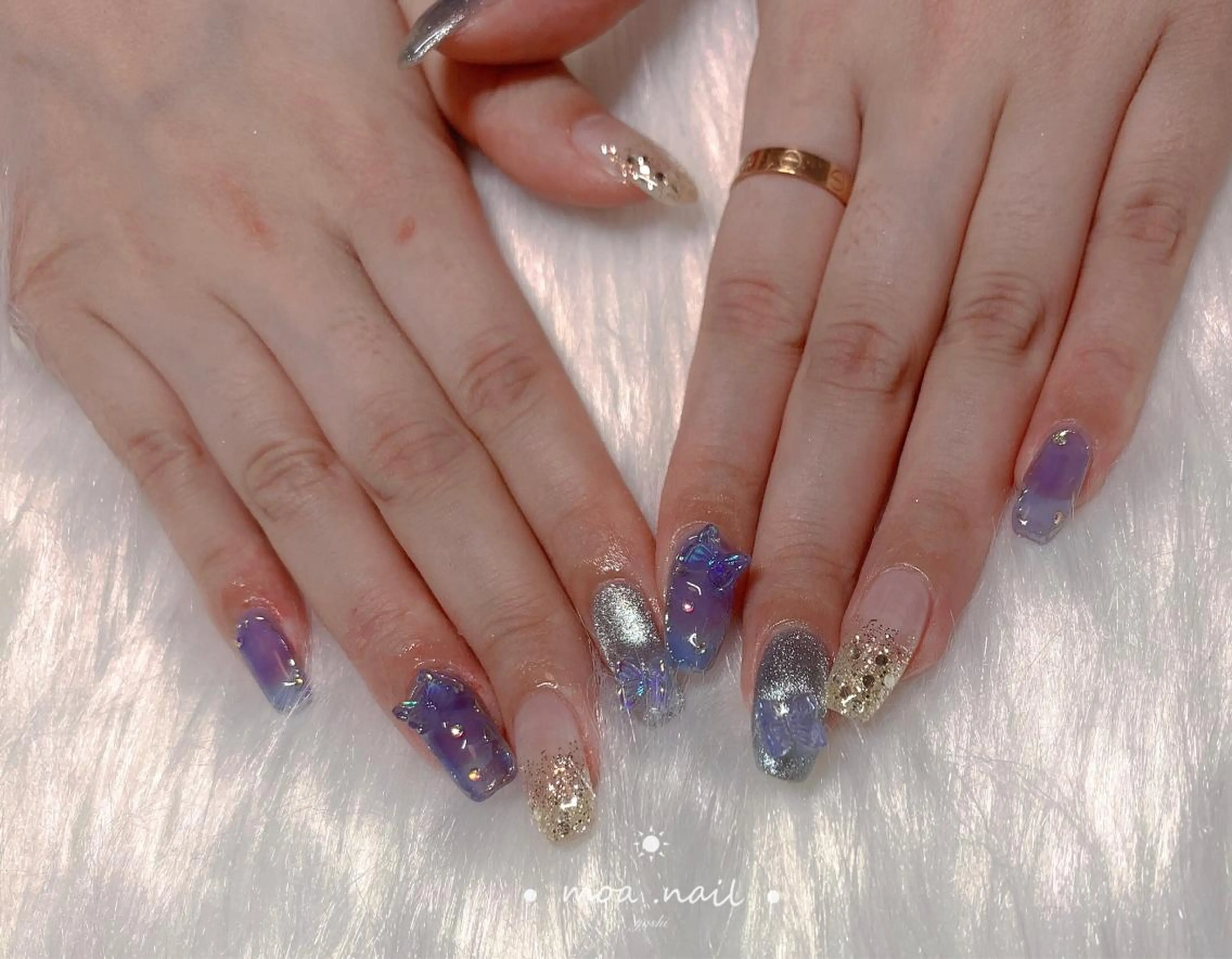 ネイル ジェルネイル パラジェル MOA NAIL所属・MoaNail🫶 Yoshiのネイルデザイン