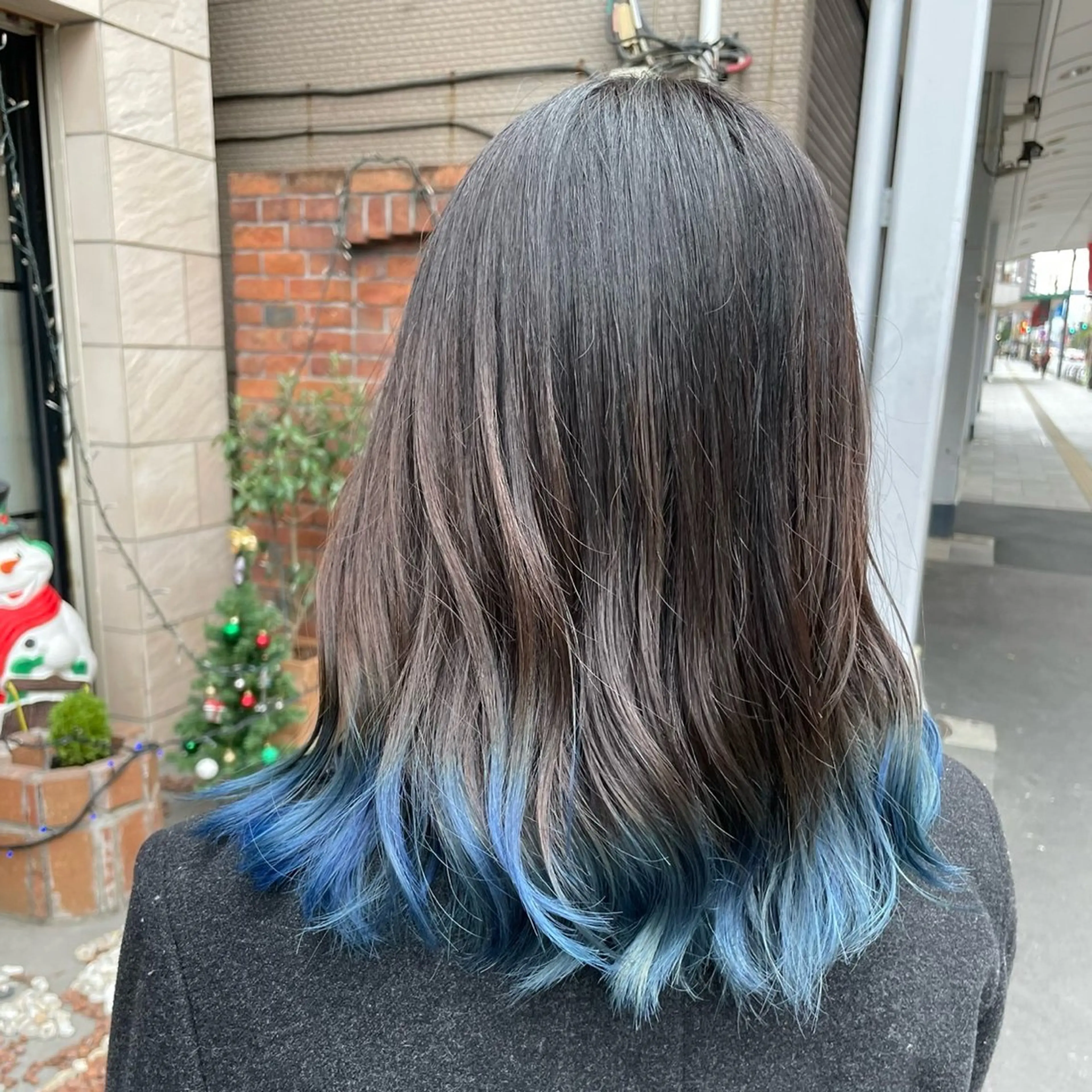 セミロング ヘアカラー トリートメント SHIAN八王子 🇫🇷山本実穂のヘアスタイル