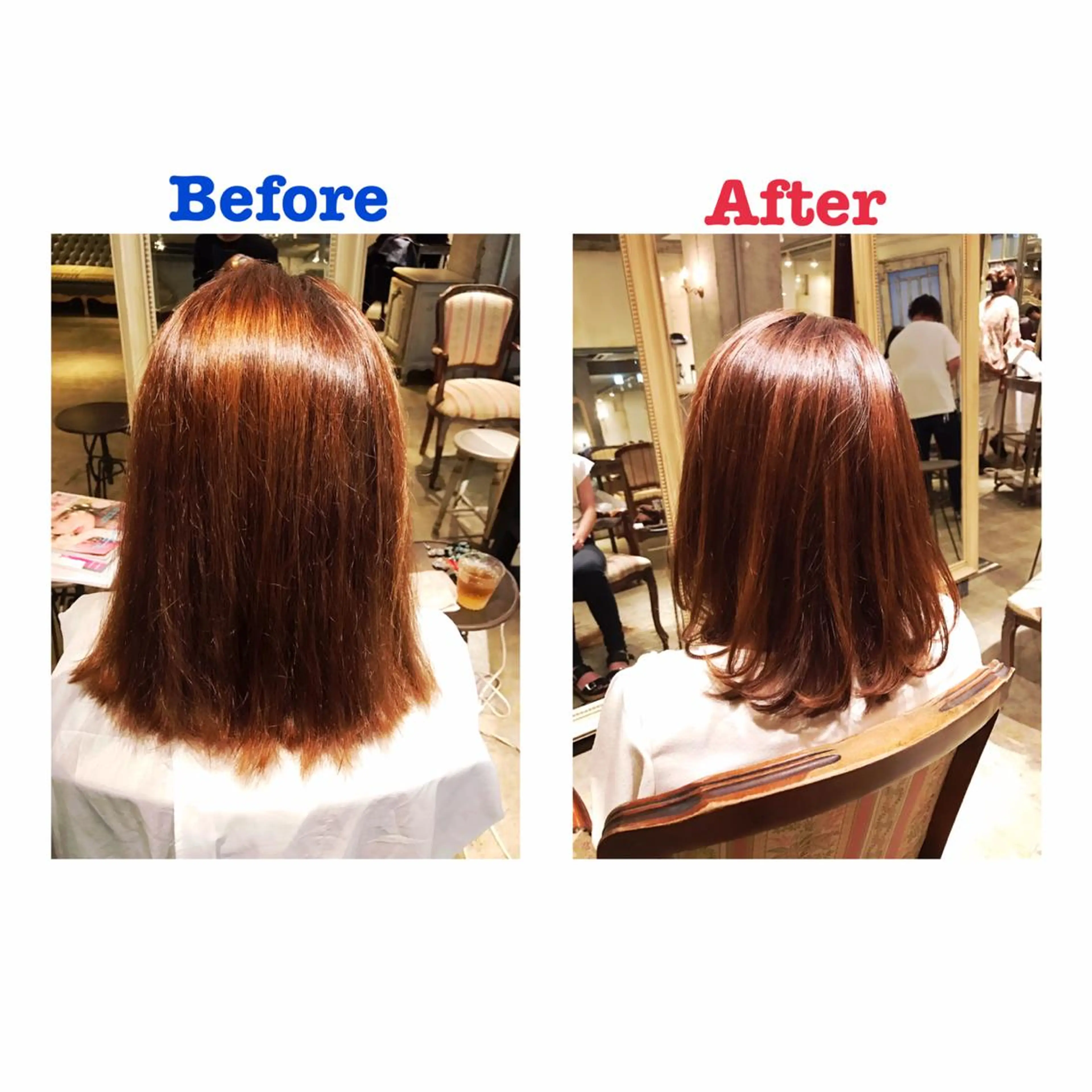 ミディアム 酸性ストレート こう ちゃんのヘアスタイル