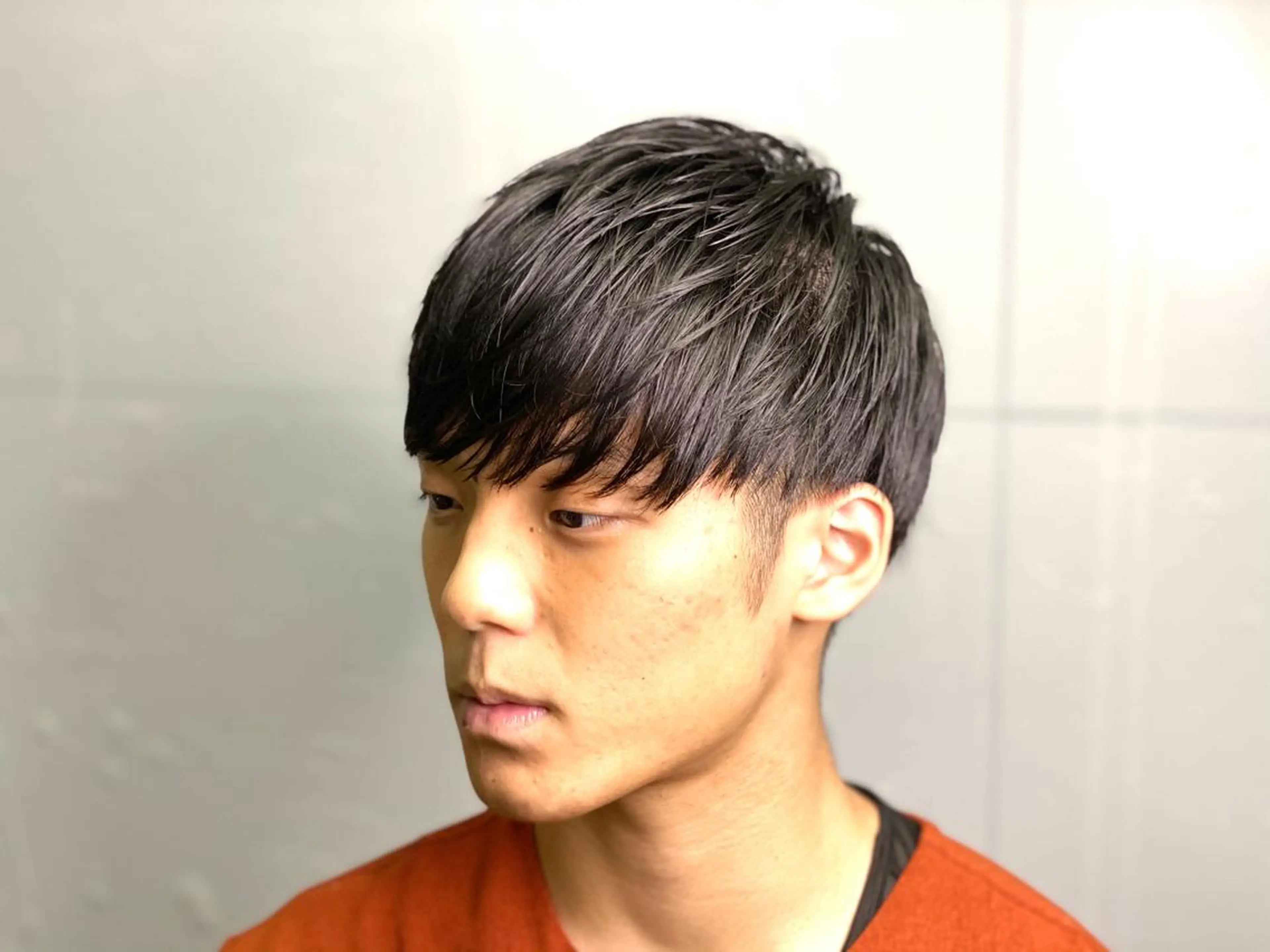 ミディアム メンズ HIRO GINZA 池袋東口店所属・林田 龍明のヘアスタイル