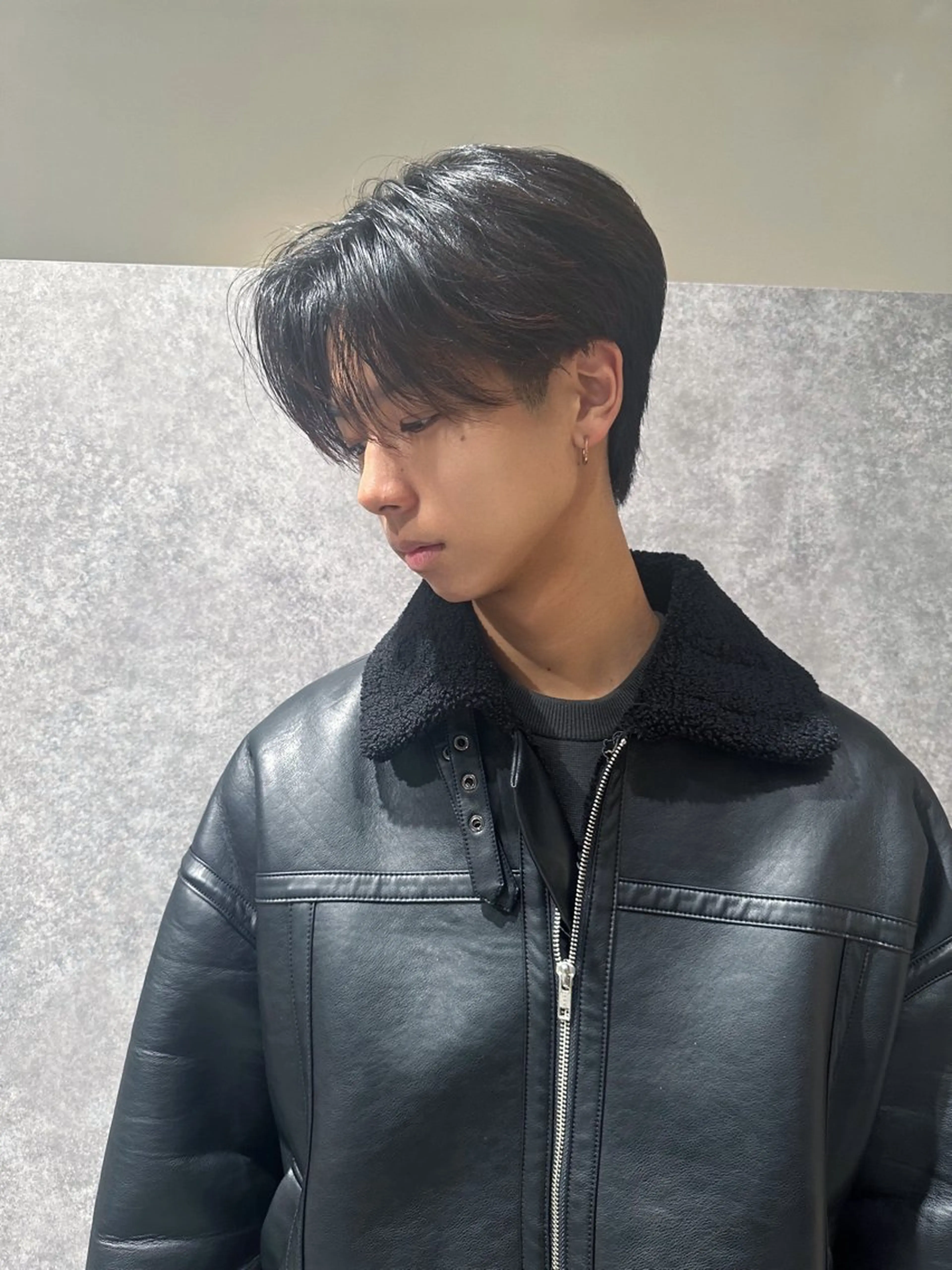 メンズ センターパート メンズ特化美容師/ 廣瀬勇斗のヘアスタイル