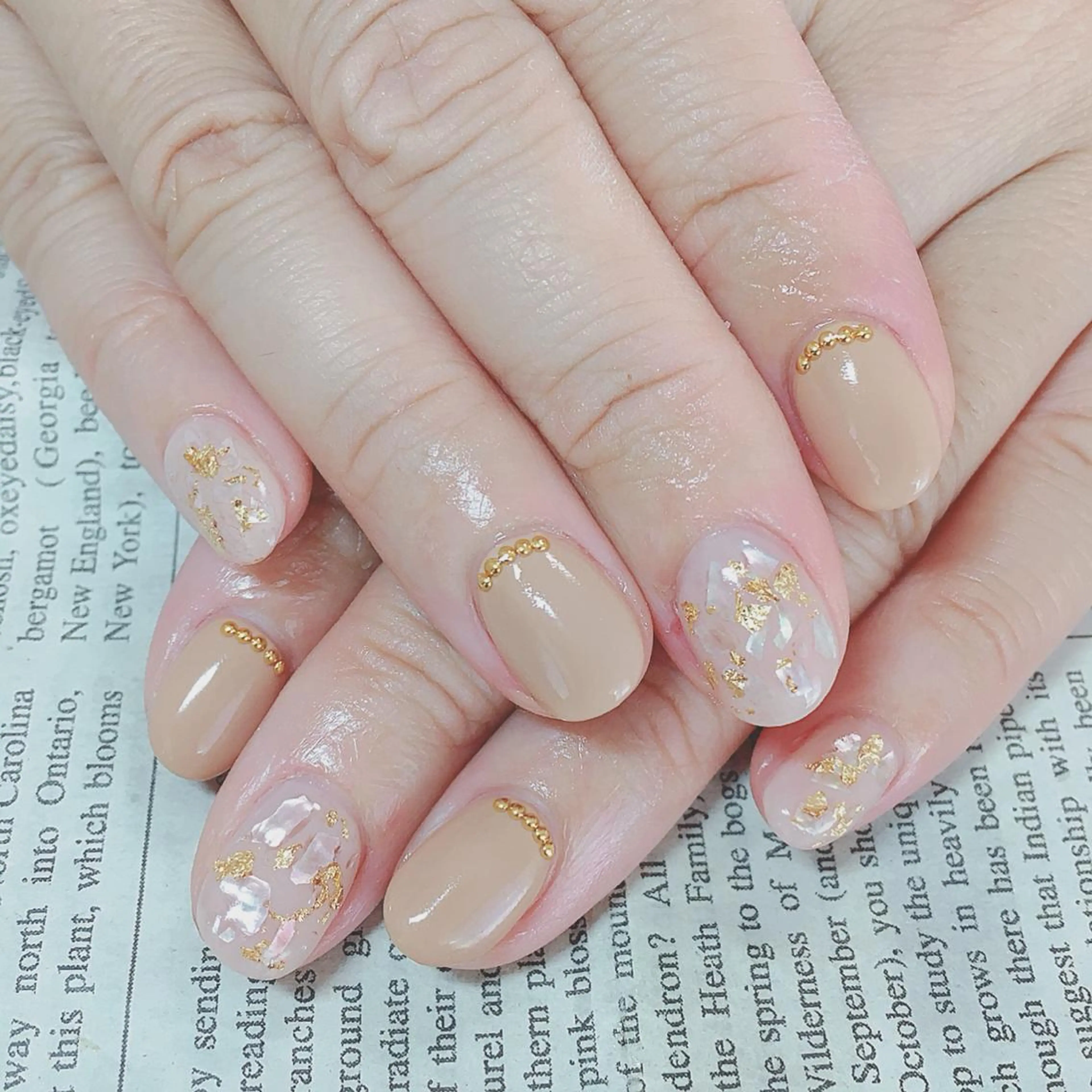 ネイル ハンドネイル ハンドケア 森山 舞のネイルデザイン