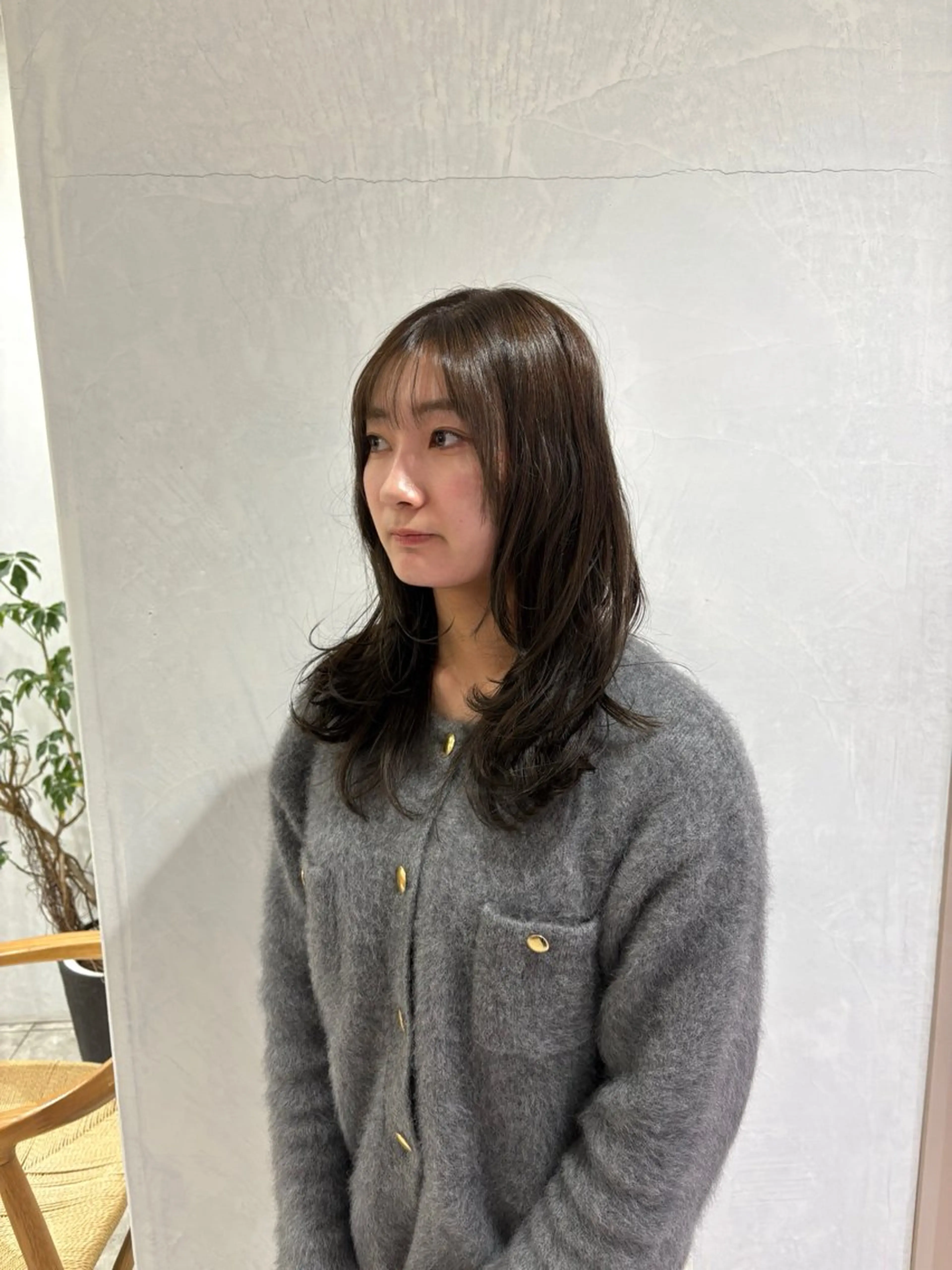 ロング 小林 篤滋郎のヘアスタイル