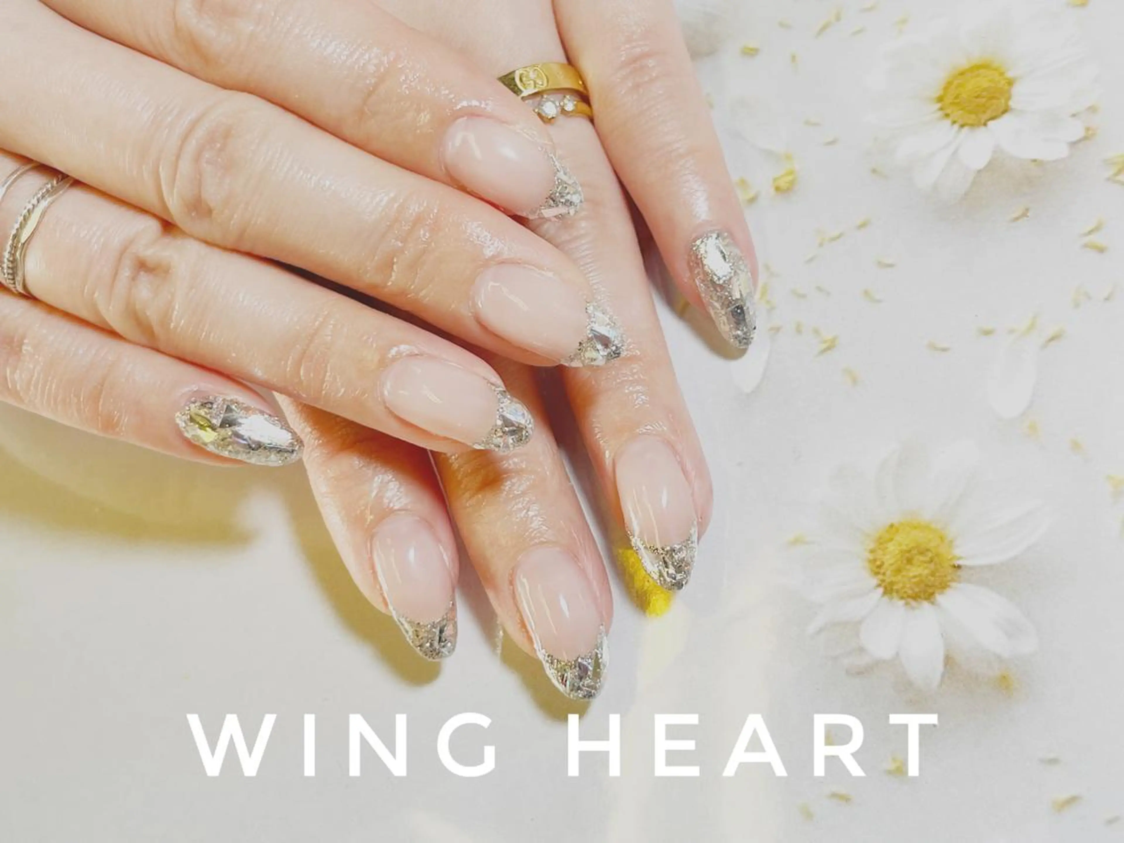 セミロング ネイル ハンドネイル H NANAのネイルデザイン