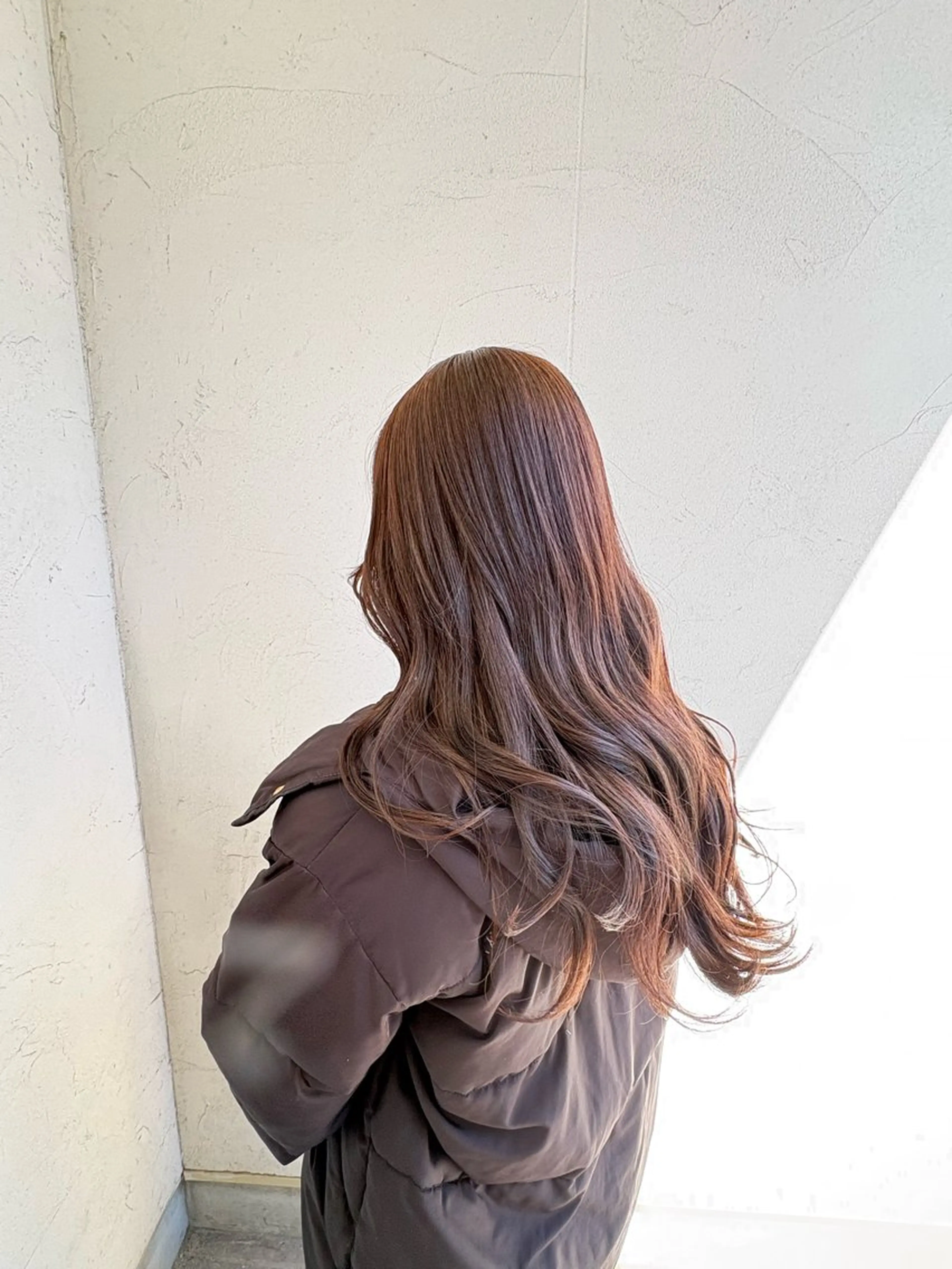 ロング カラー ブラウンカラー 加藤 七夕奈のヘアスタイル