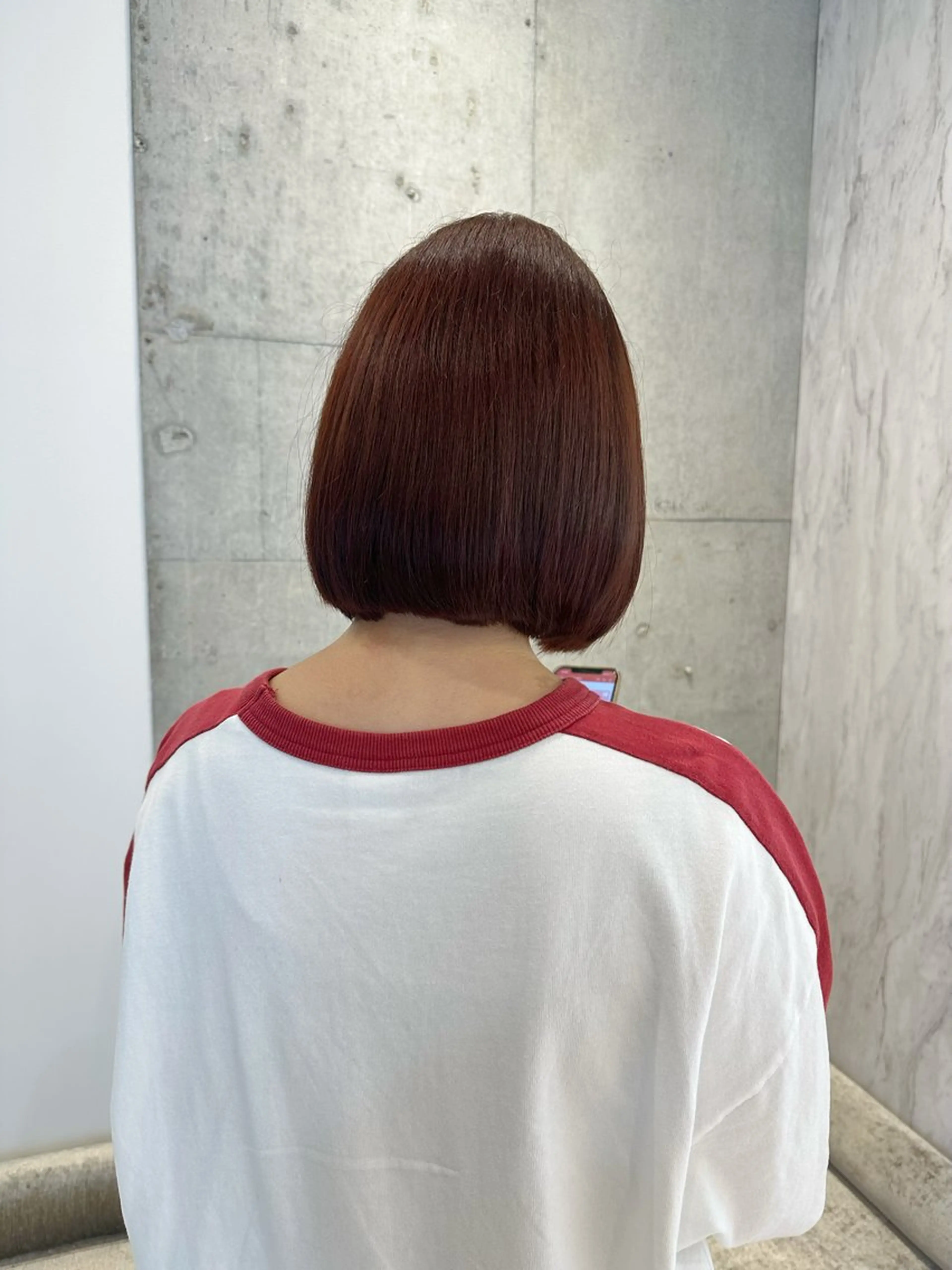 ミディアム ヘアカラー トリートメント Lond  Emi 艶髪モテヘアのヘアスタイル