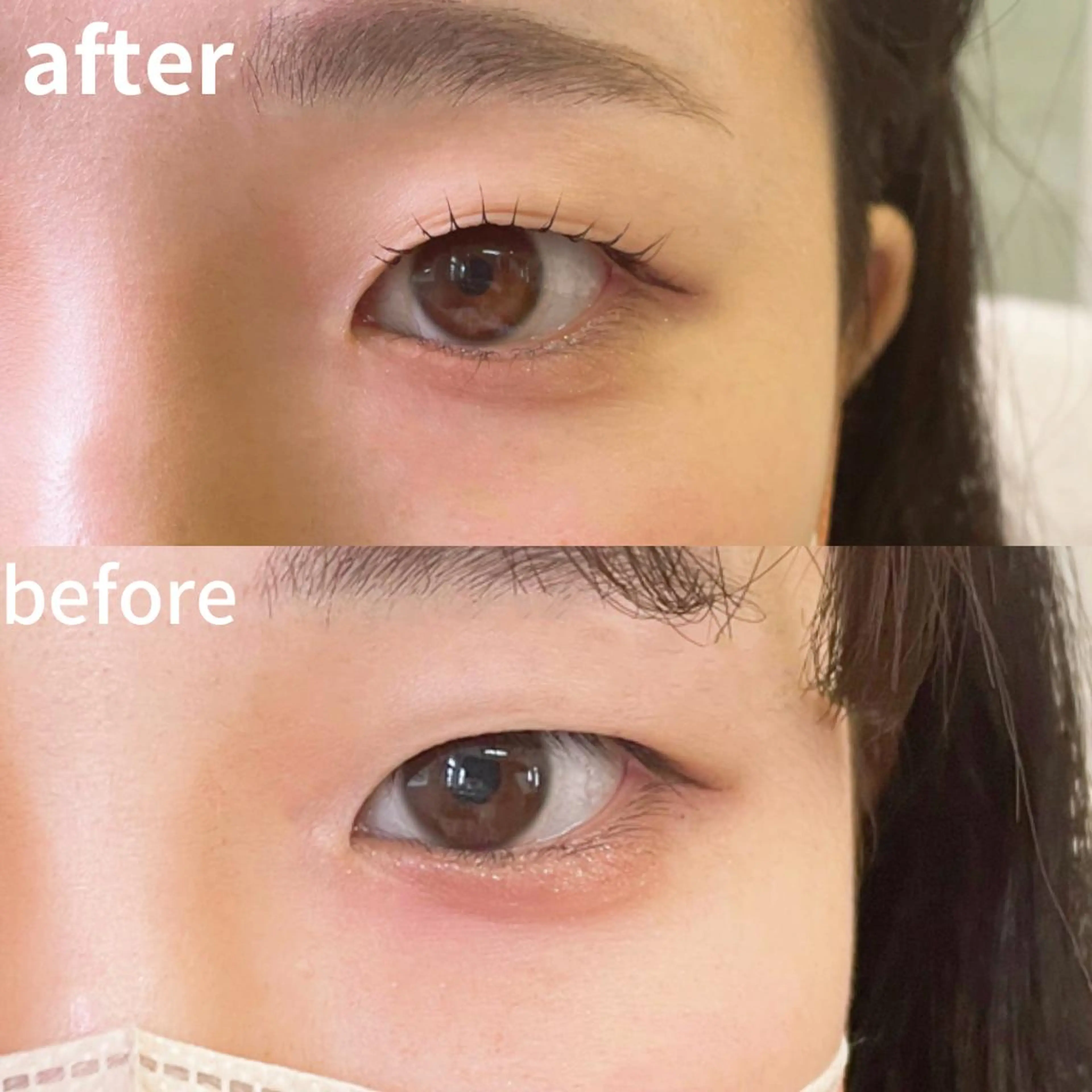 マツエク・マツパ 一重×まつ毛パーマ マツパ サン美容室所属・サン美容室 ♡の眉毛・アイブロウイメージ