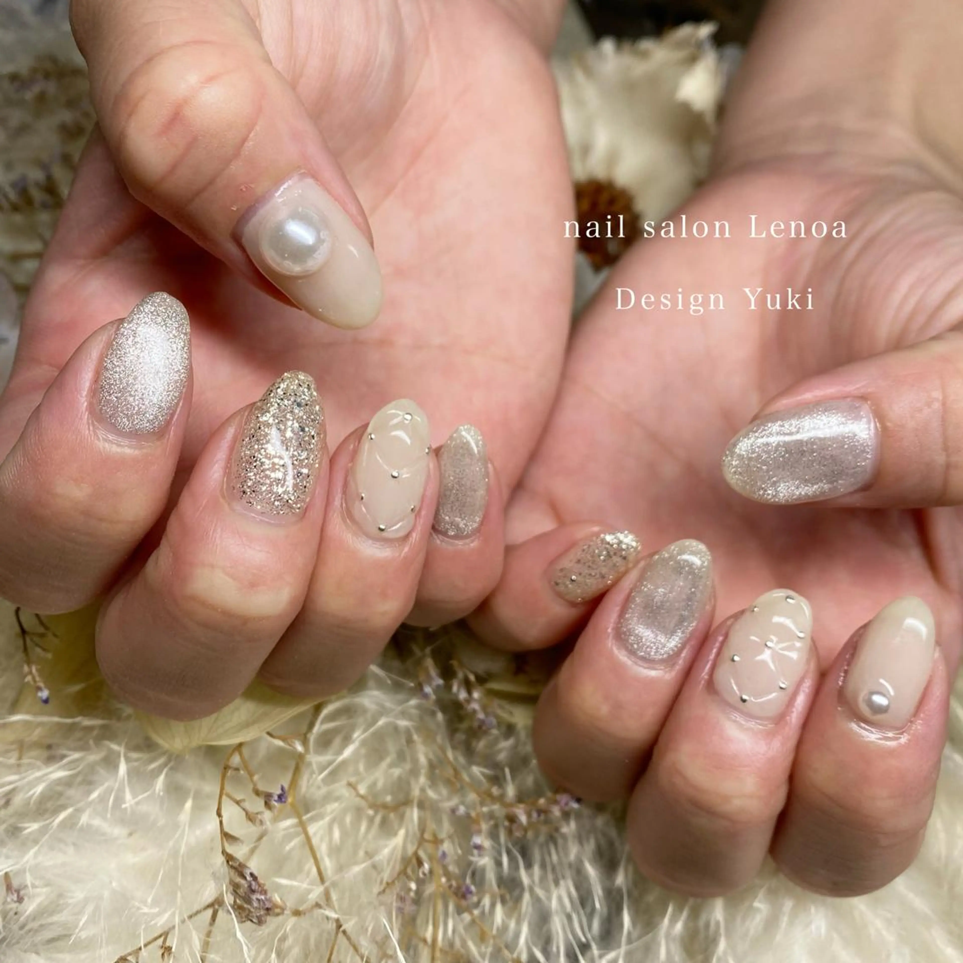 ネイル ハンドネイル Lenoa Yukiのネイルデザイン