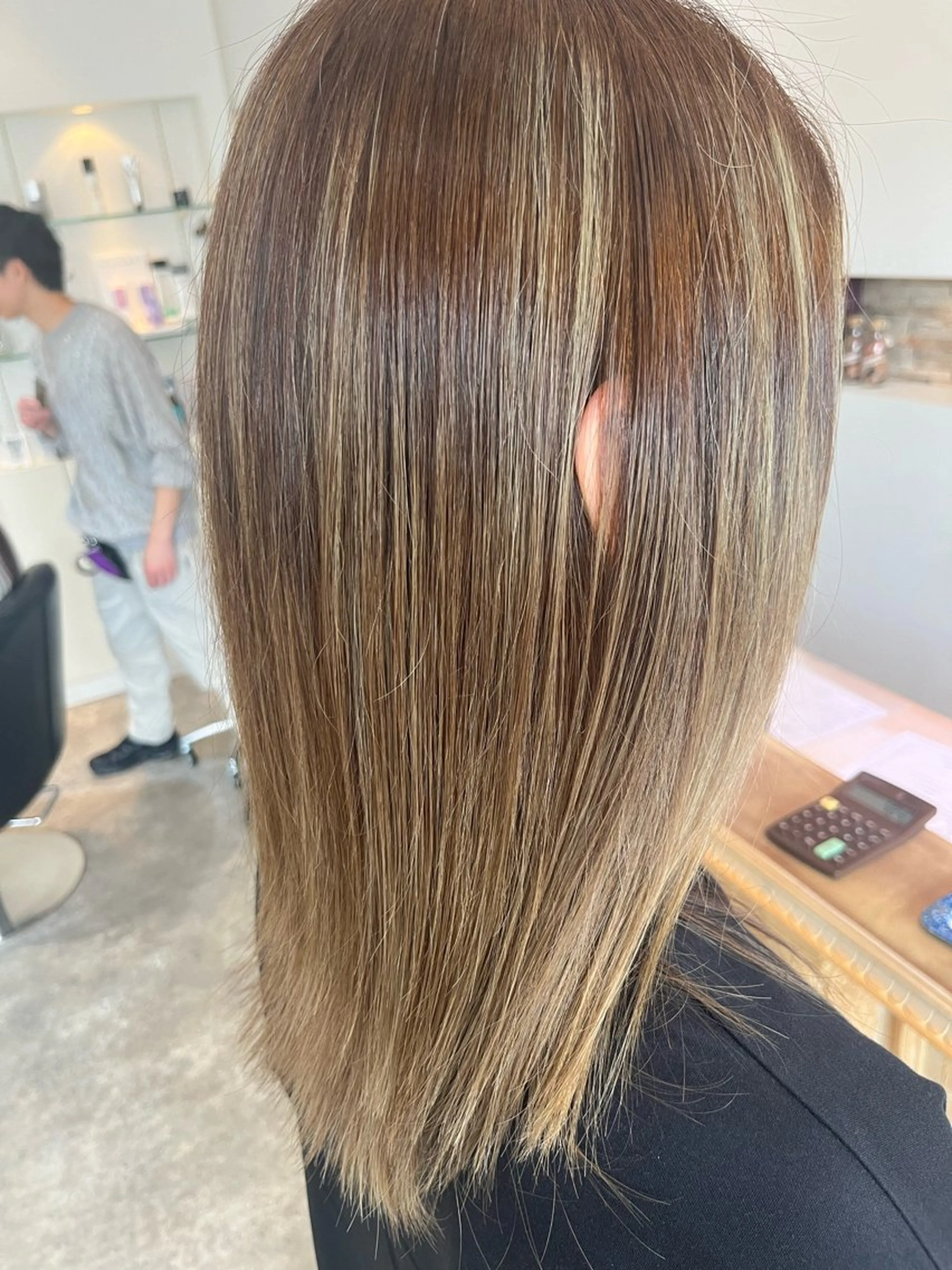 セミロング カラー ✨INCC//長尾 龍梧//モデル募集✨のヘアスタイル