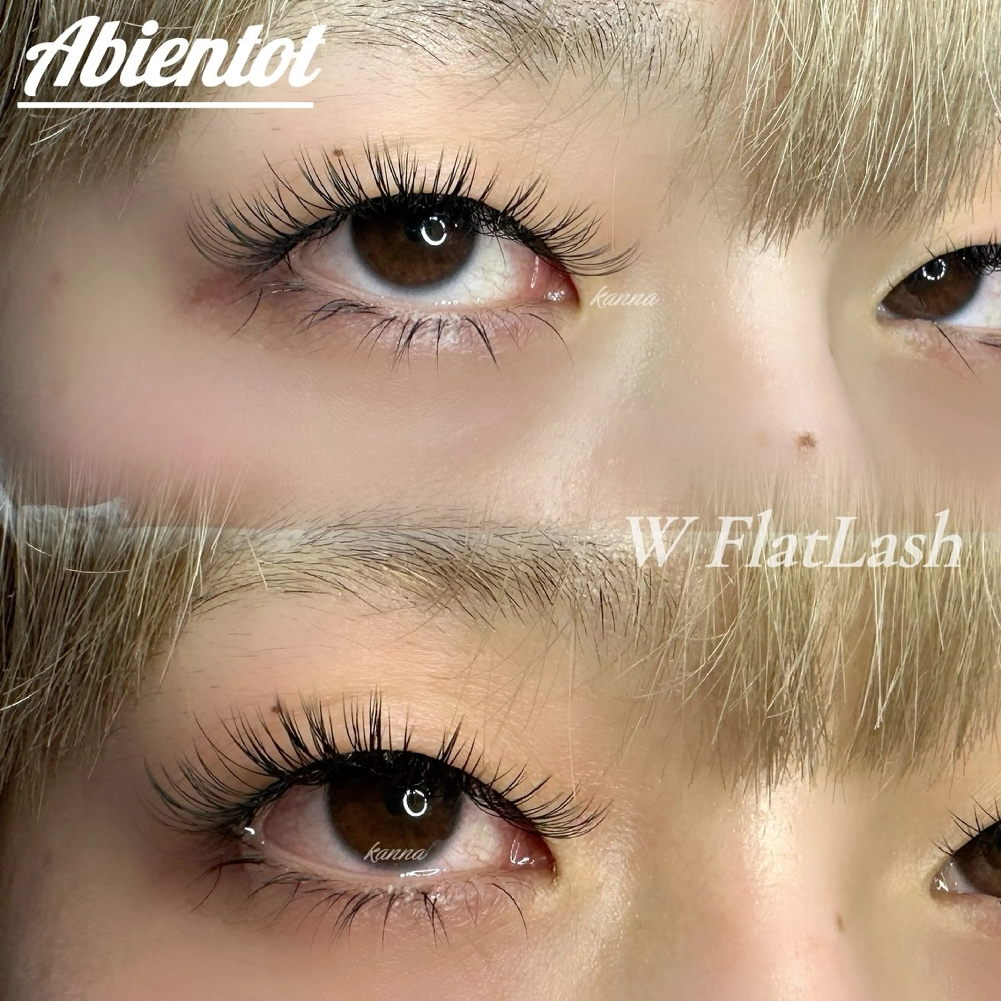 マツエク・マツパ Abientot Kannaのマツエク・マツパデザイン