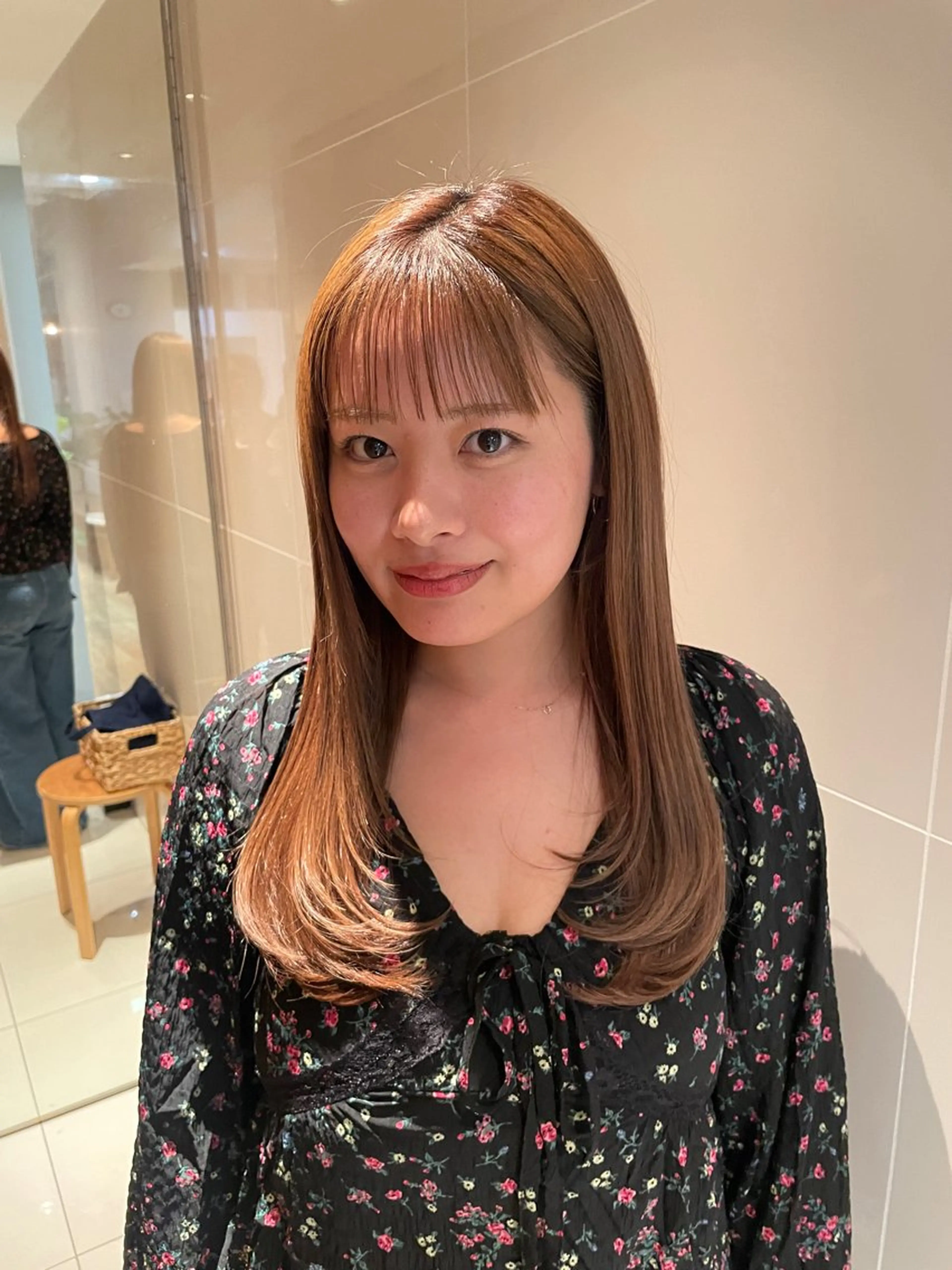 ロング レイヤーカット カット トリートメント 縮毛矯正/レイヤー 🌙児玉光瑠のヘアスタイル