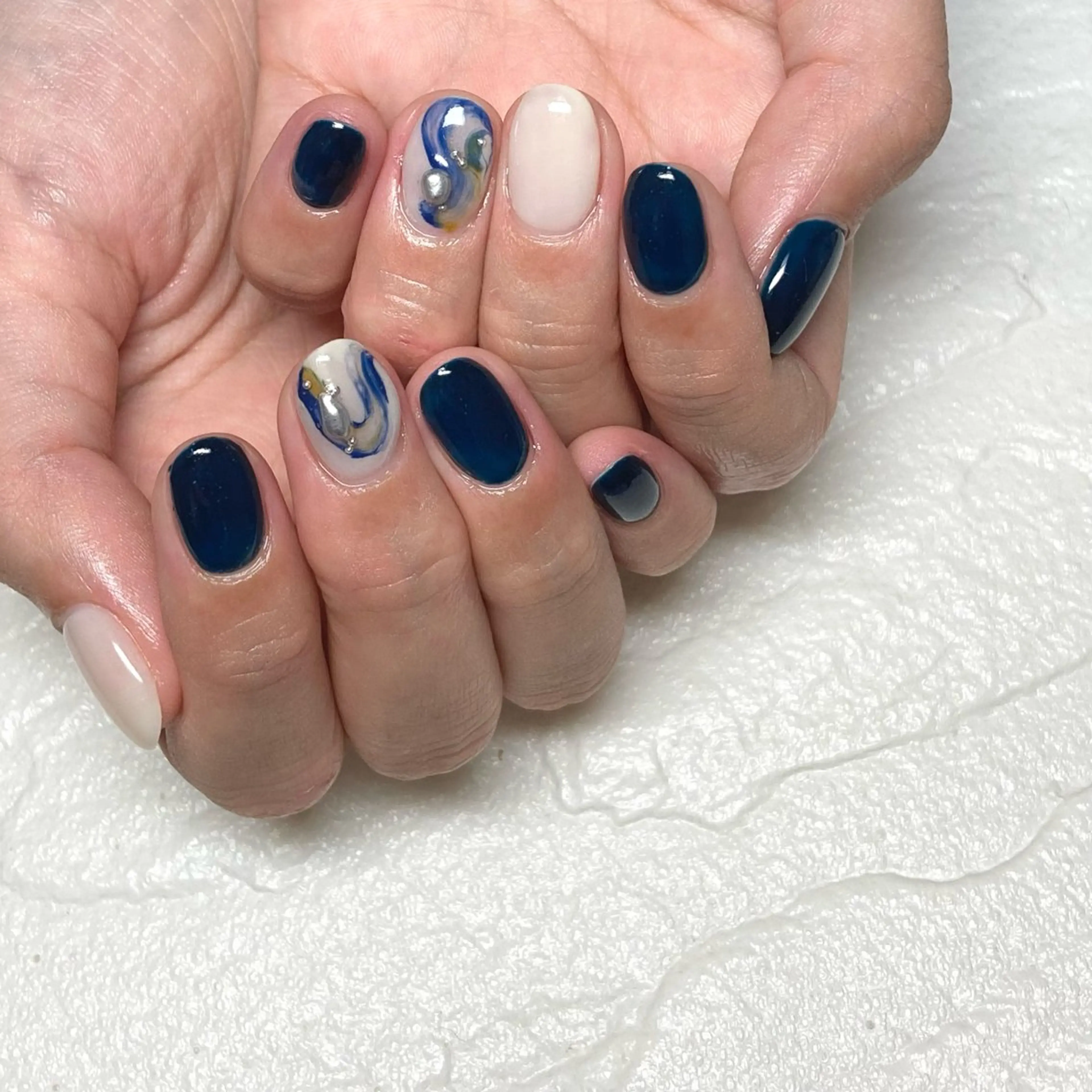 ネイル ニュアンスネイル m美.所属・m美.ーエムミー 【nail&eye】のネイルデザイン