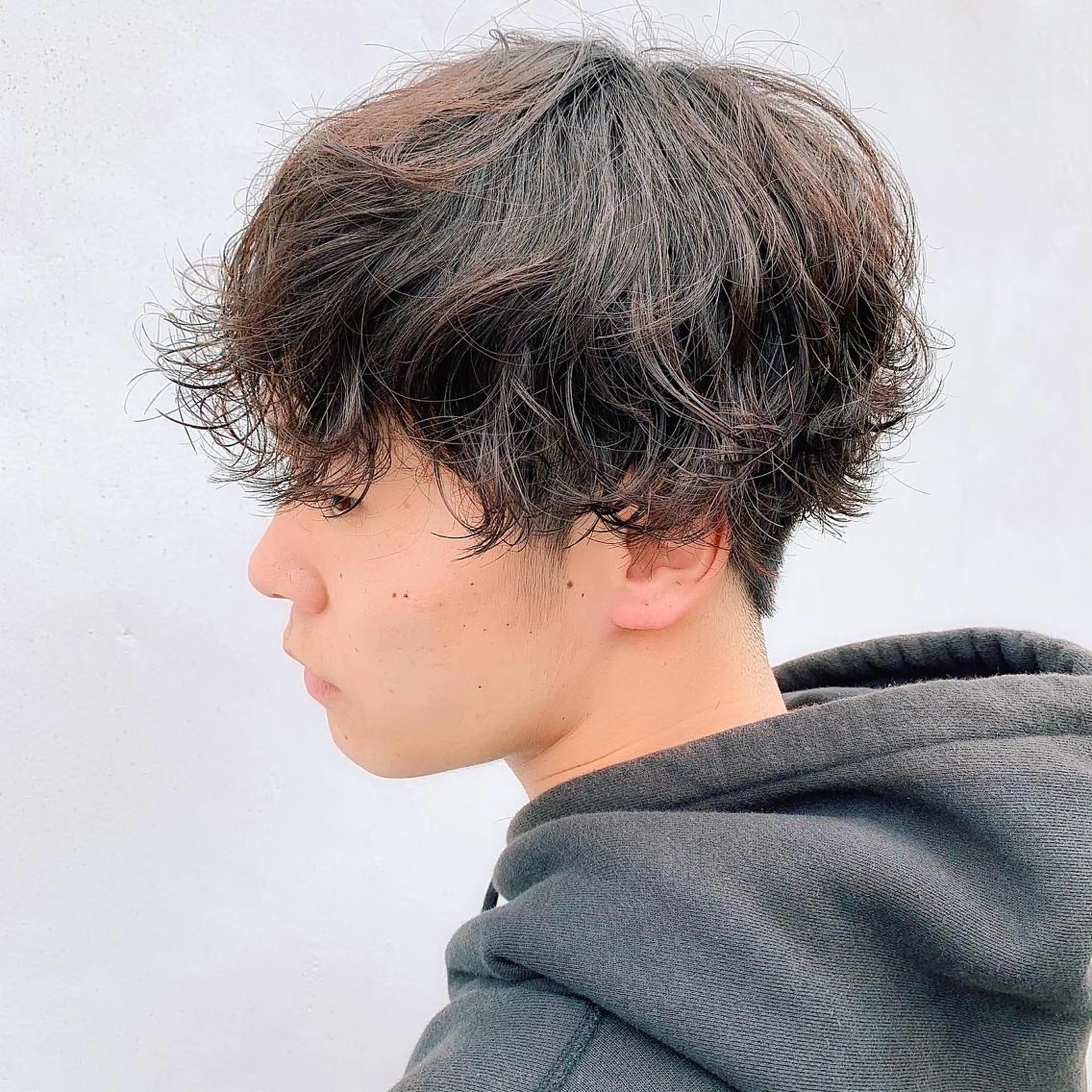 ショート パーマ メンズ CODE.LINE所属・中川 竜誠のヘアスタイル