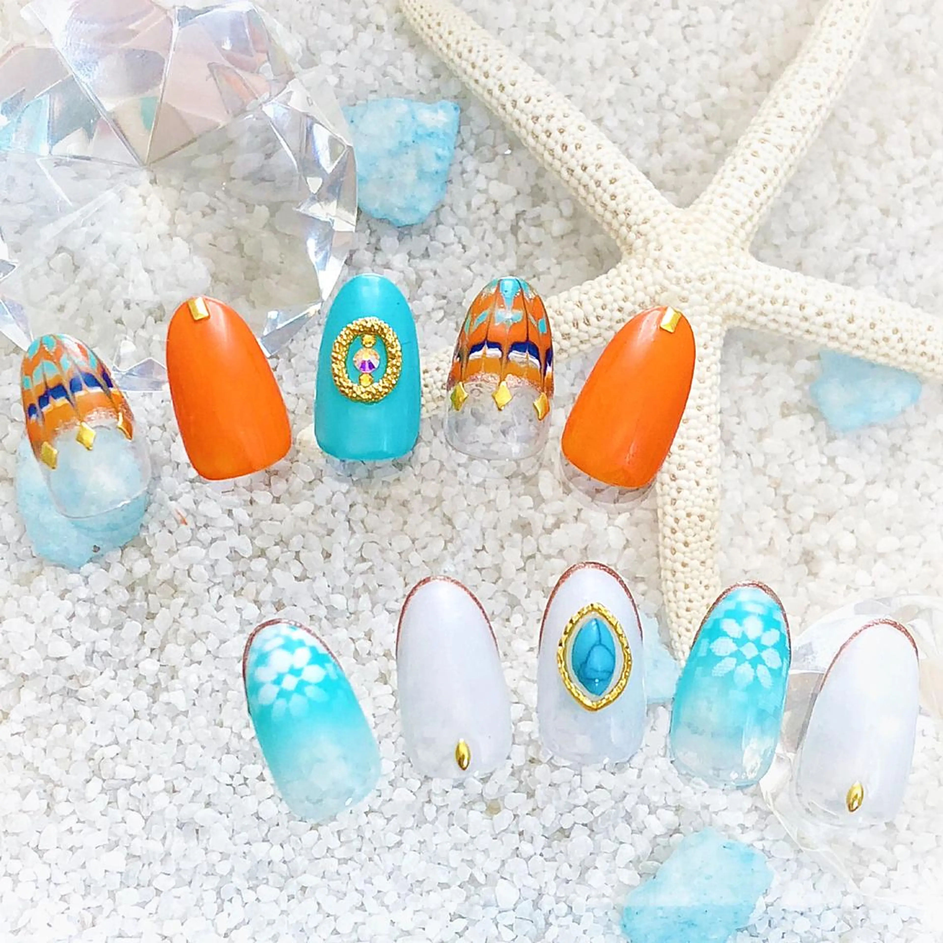 ネイル 六本木ネイル阡夜一夜 当日＆持ち込み歓迎のネイルデザイン