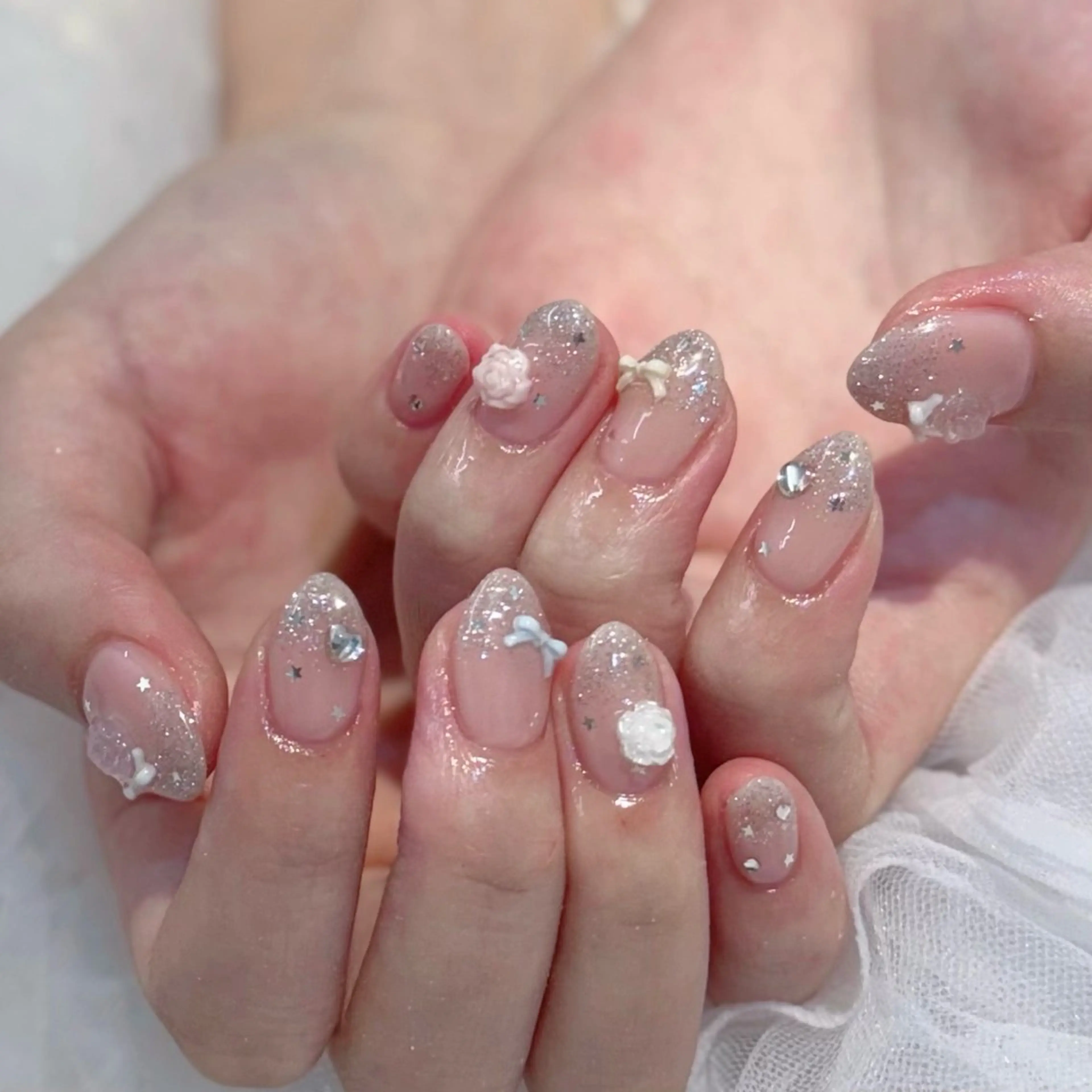 ネイル ハンドネイル ハンドケア Chizuru ☾ ໋のネイルデザイン