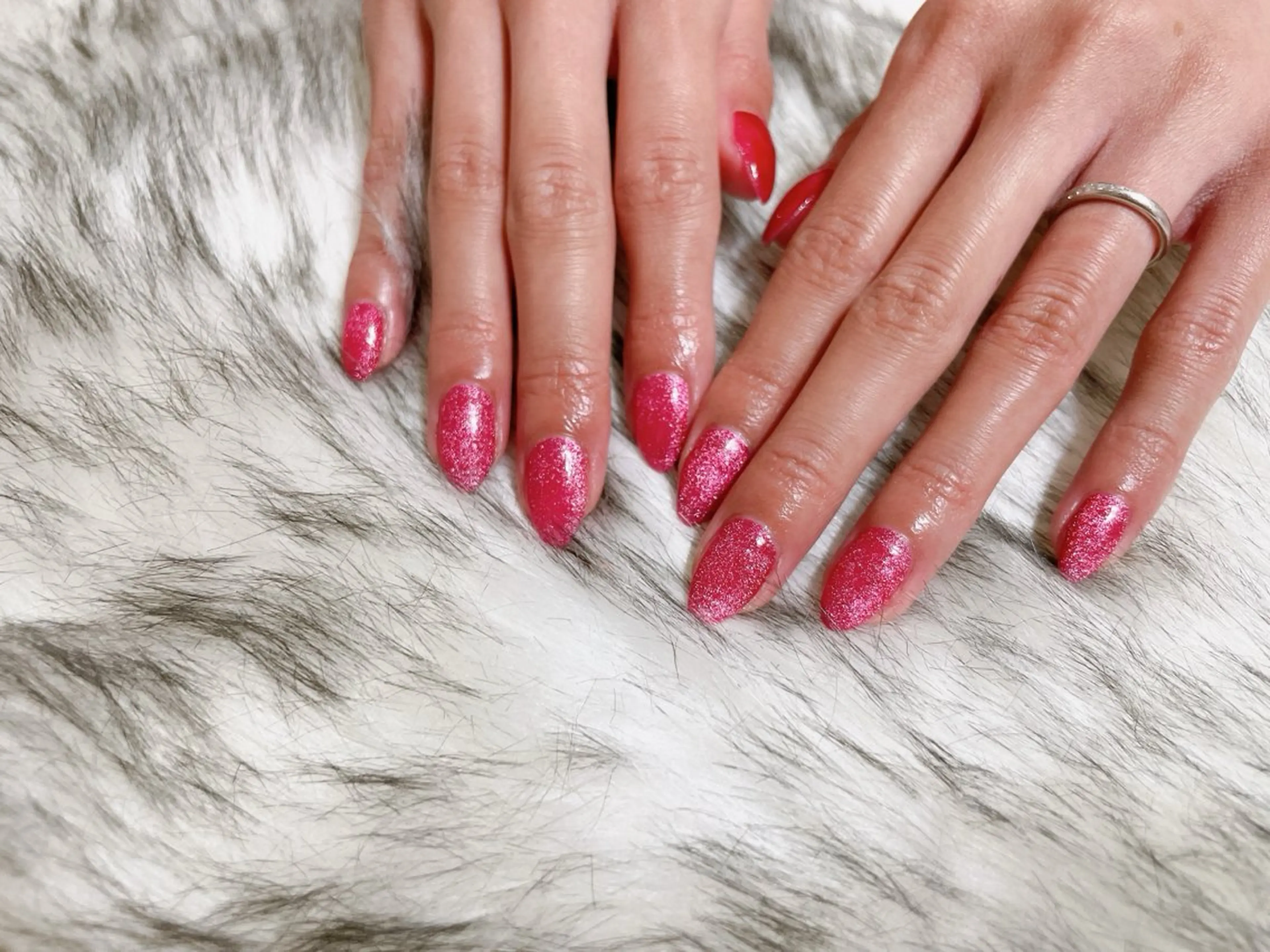 ネイル ジェルネイル 韓国ネイル マグネットネイル パラジェル kikinail 溝の口のネイルデザイン