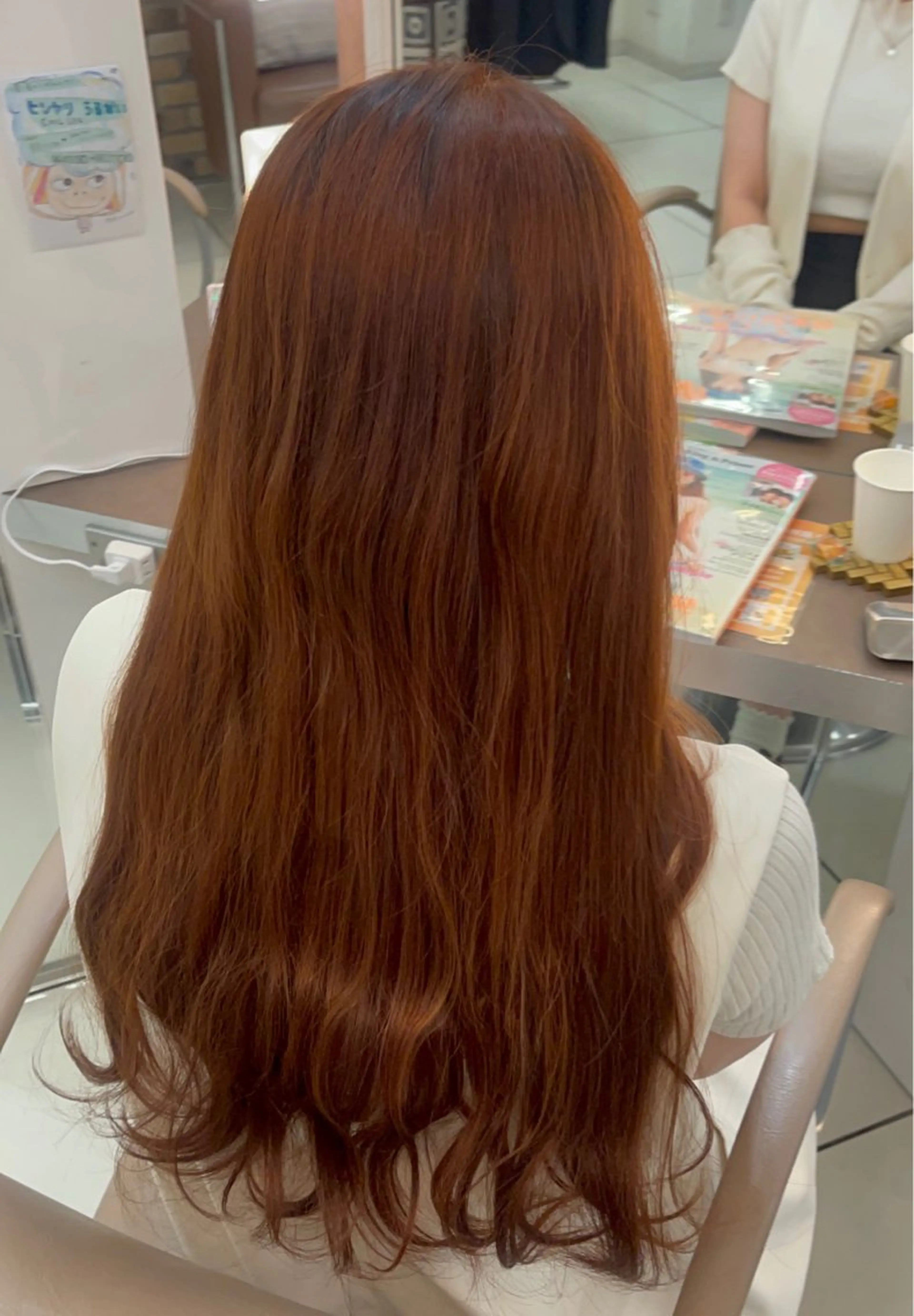 ロング カラー 羽エクステ/シール エクステ/横浜駅5分のヘアスタイル