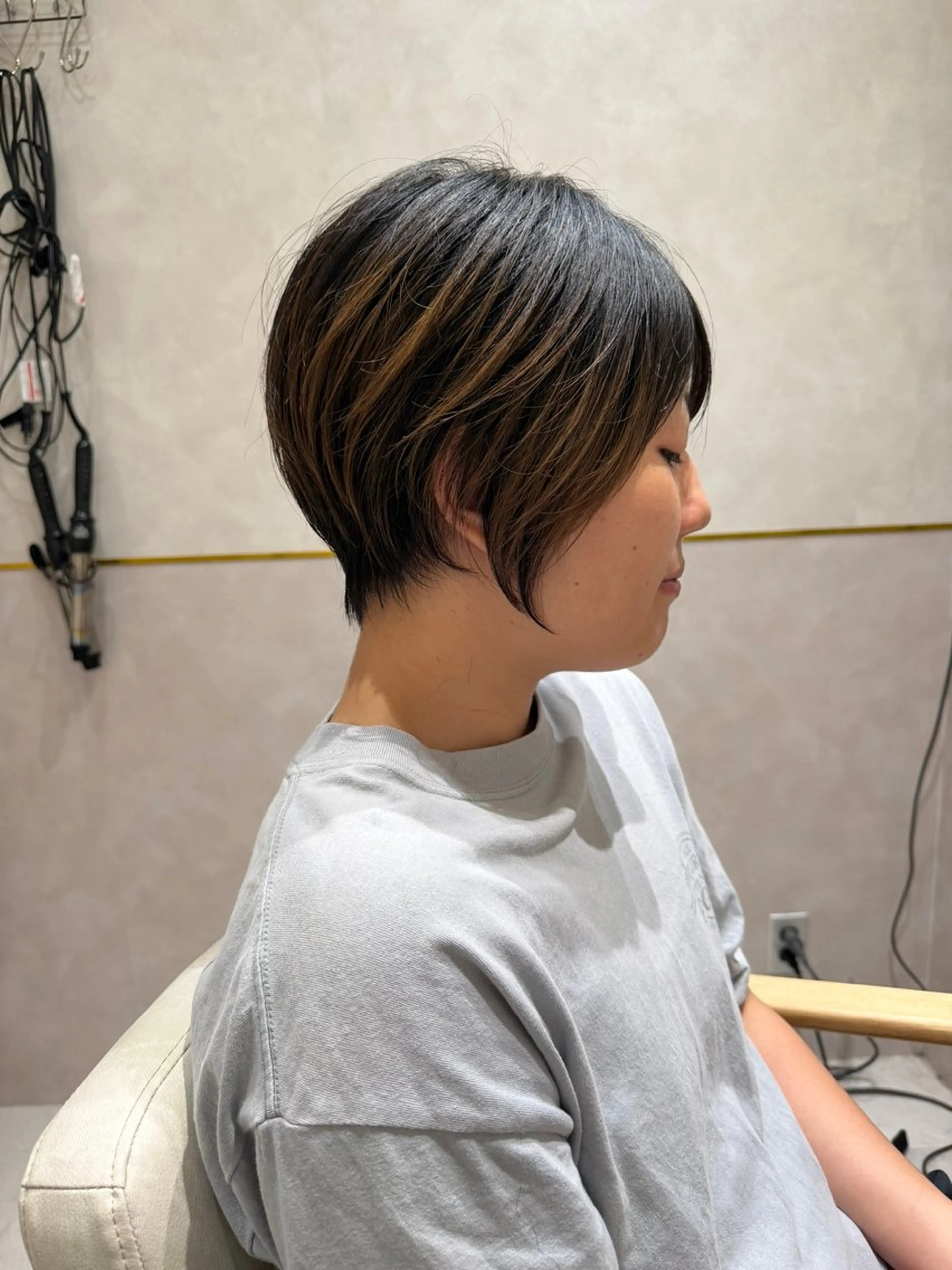 ショート ショートボブ ボブ ショートヘア 前席個室美容室Zina高槻髪質改善&トリートメント所属・✨ショートヘア特化✨ 福原優介のヘアスタイル