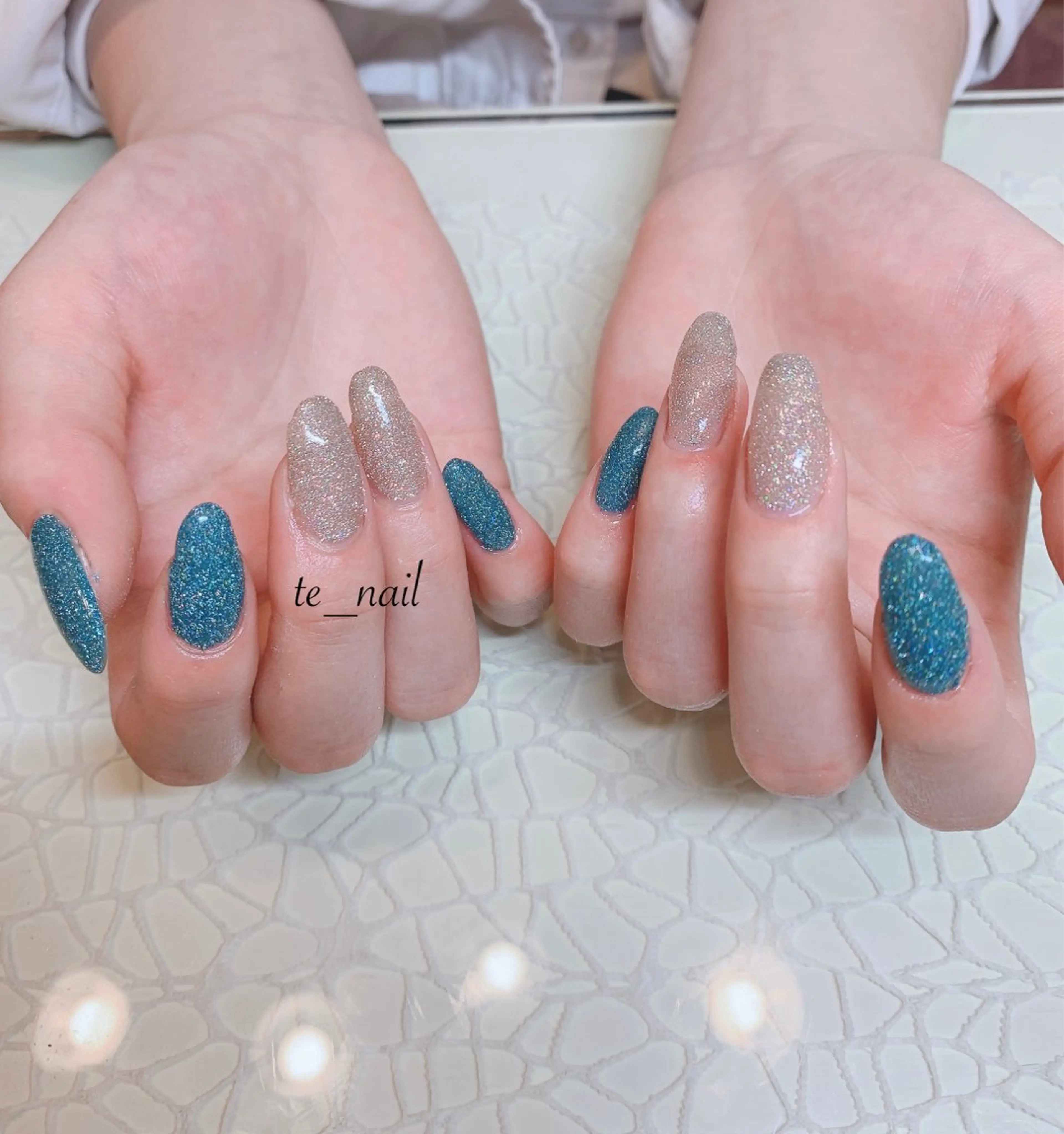 ネイル フラッシュネイル ｔe_ nailのネイルデザイン