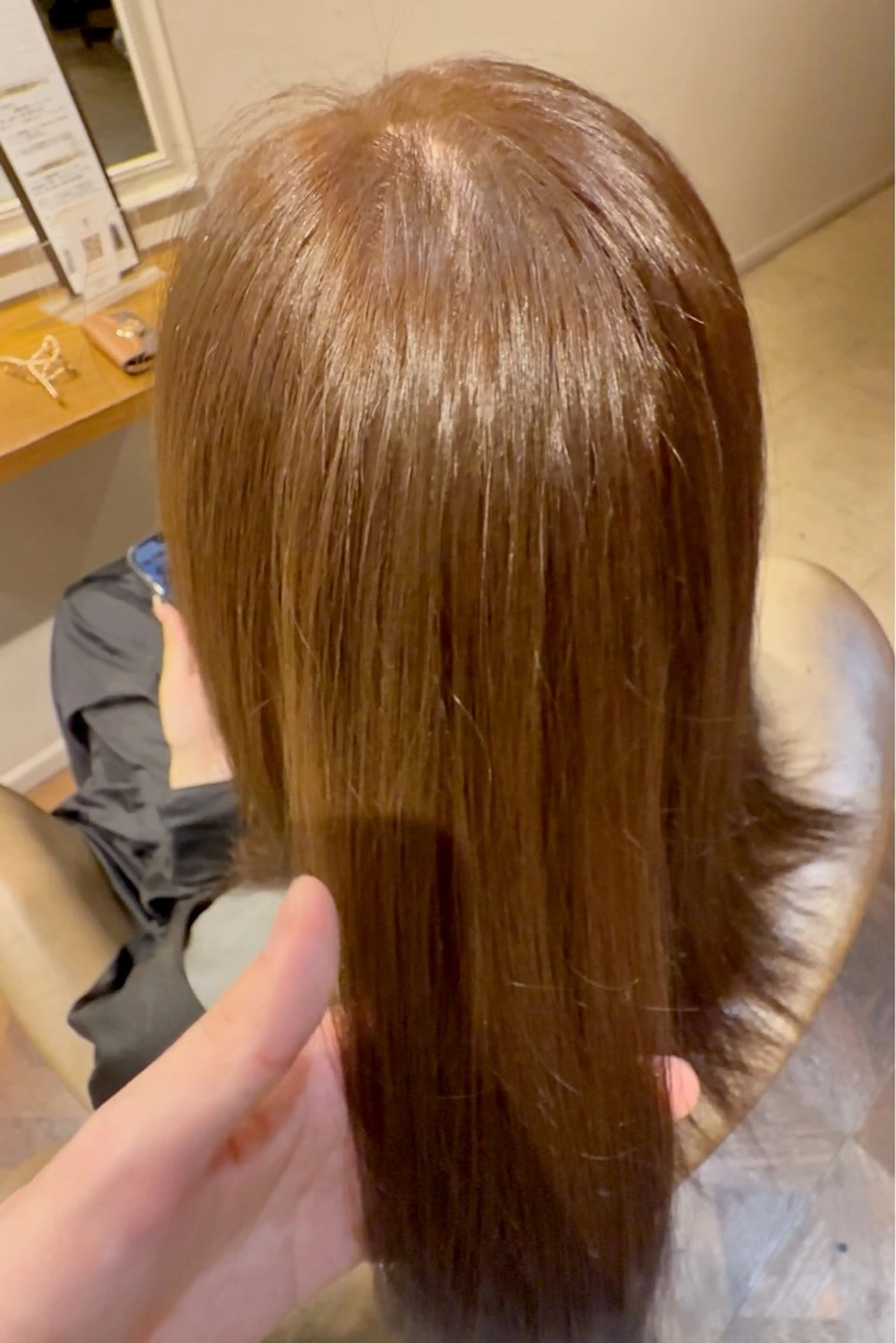 カラー 透明感カラー 田中 雅のヘアスタイル