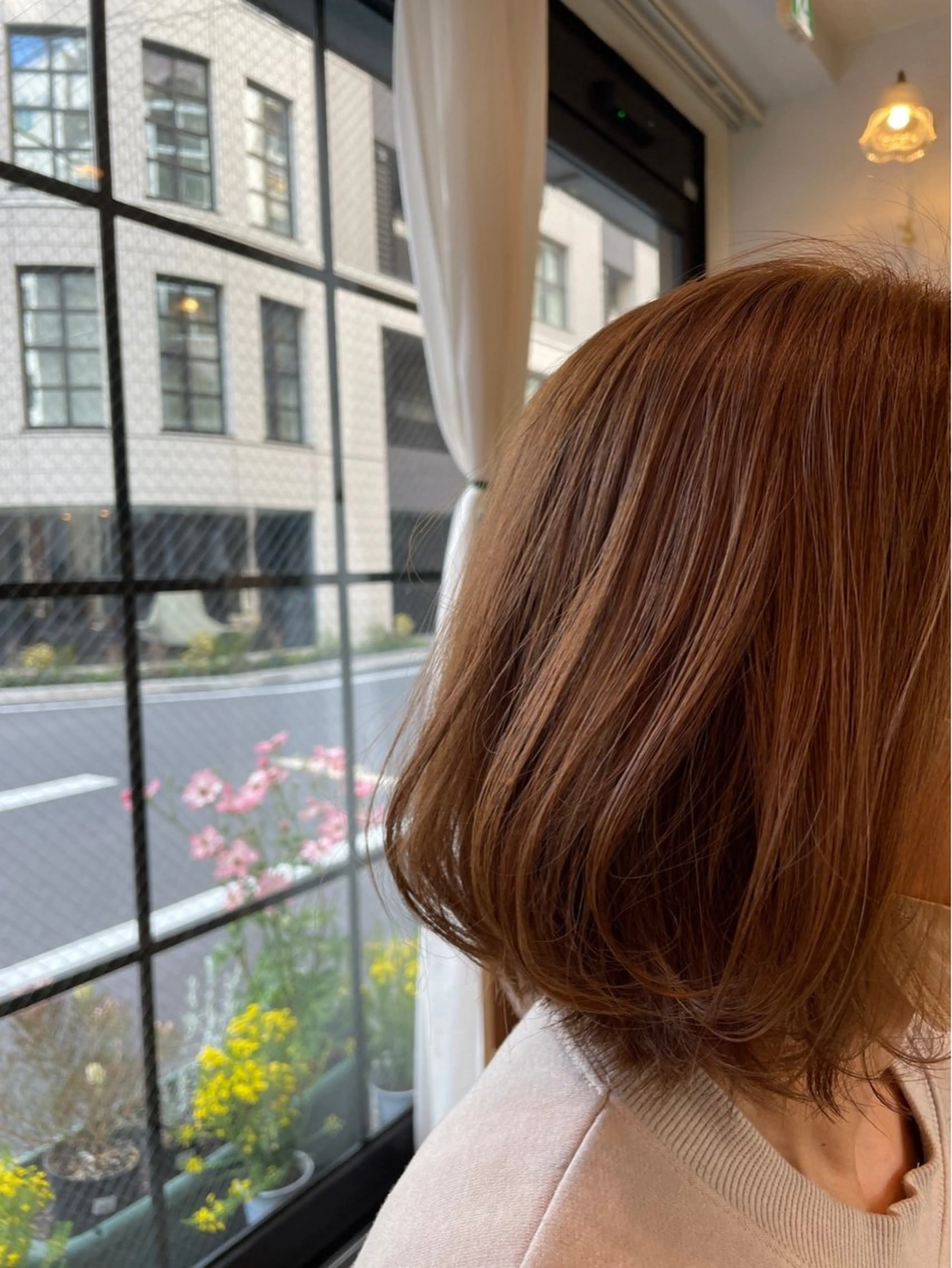 カラー 大矢 美奈子のヘアスタイル