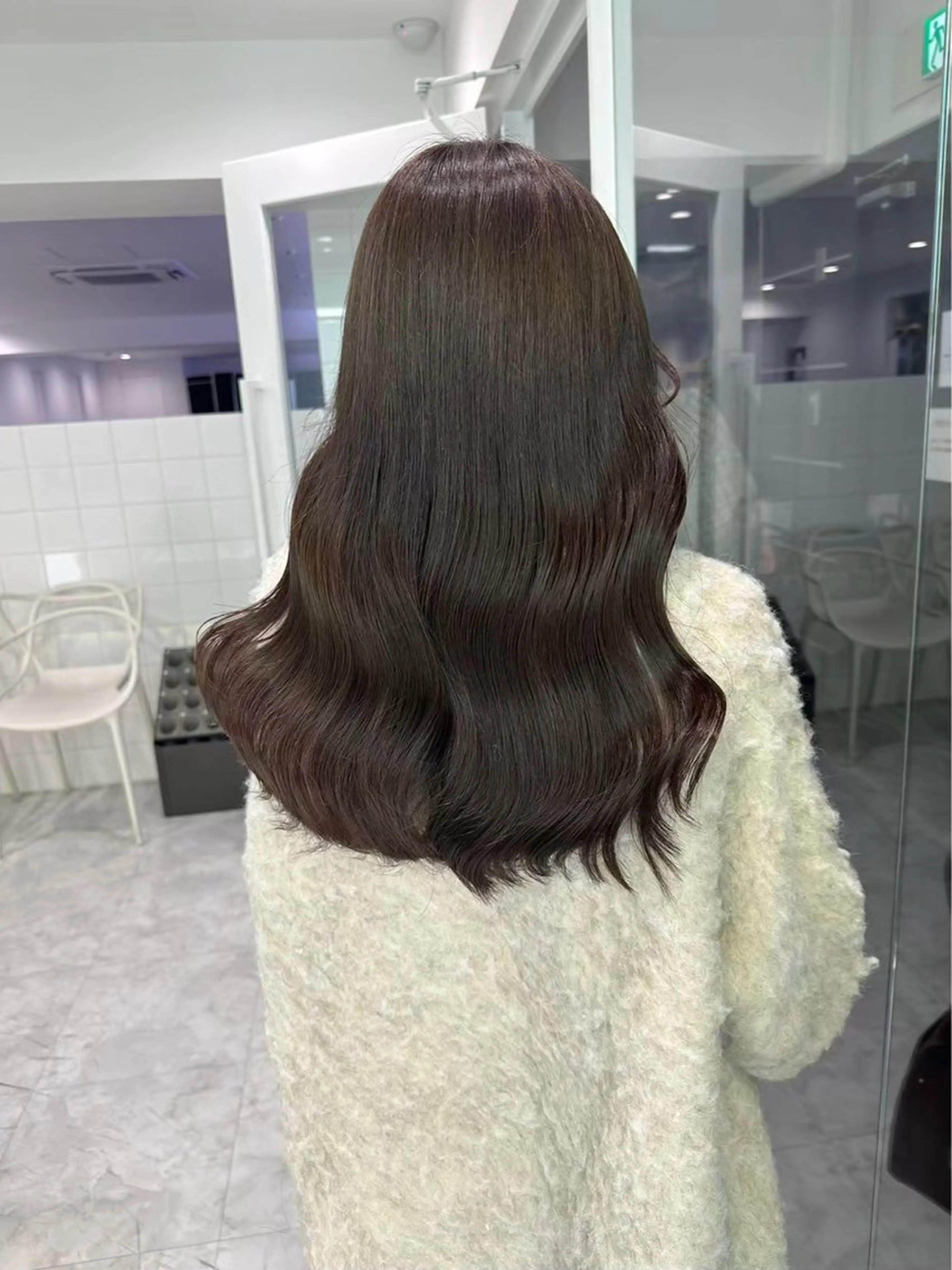 ロング ブリーチなし🫧韓国 🫧HANA🫧のヘアスタイル