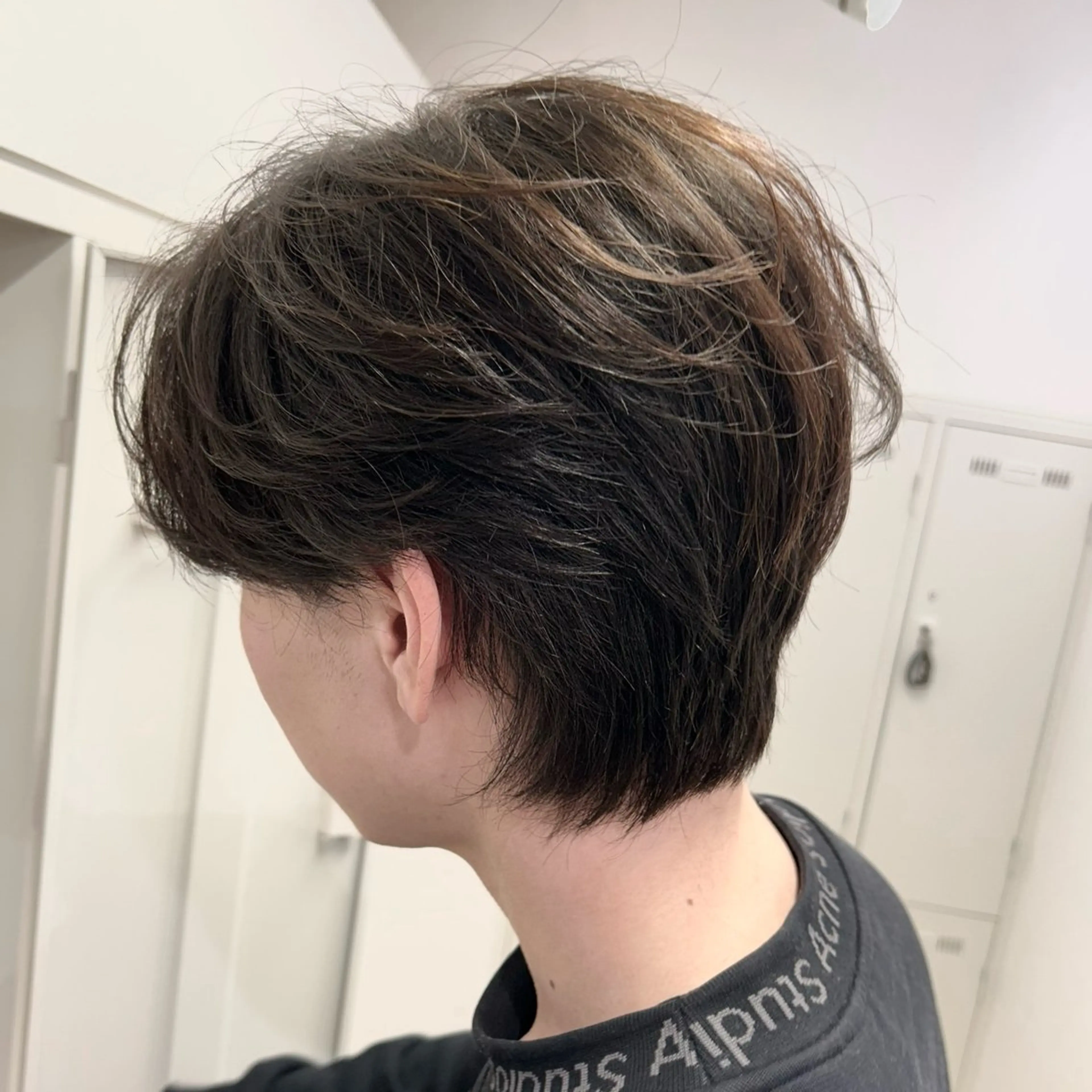 ミディアム パーマ メンズ カット パーマ ♠️メンズ特化／ 社 由樹♠️のヘアスタイル