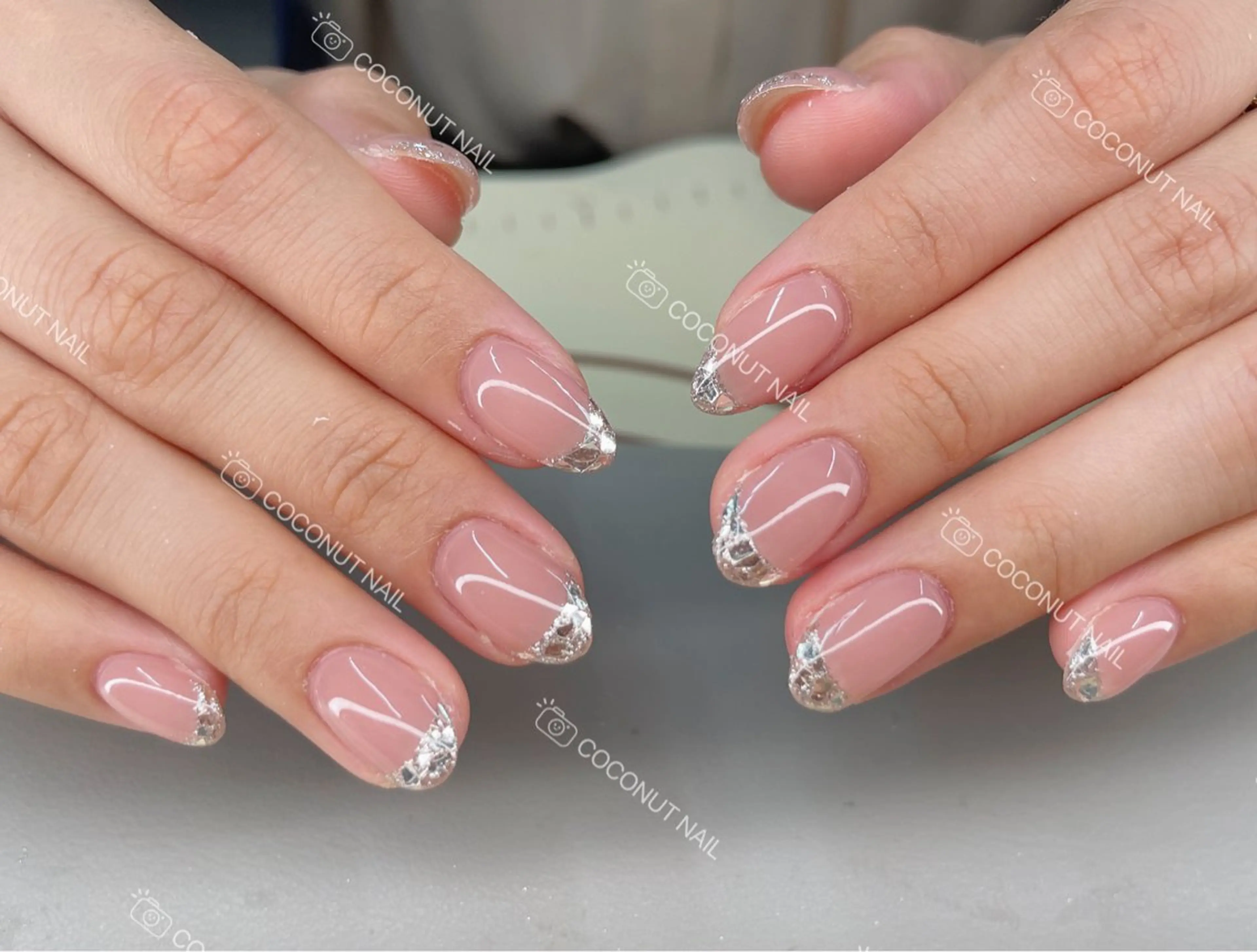 ネイル ハンドネイル 神田 ココナッツのネイルデザイン