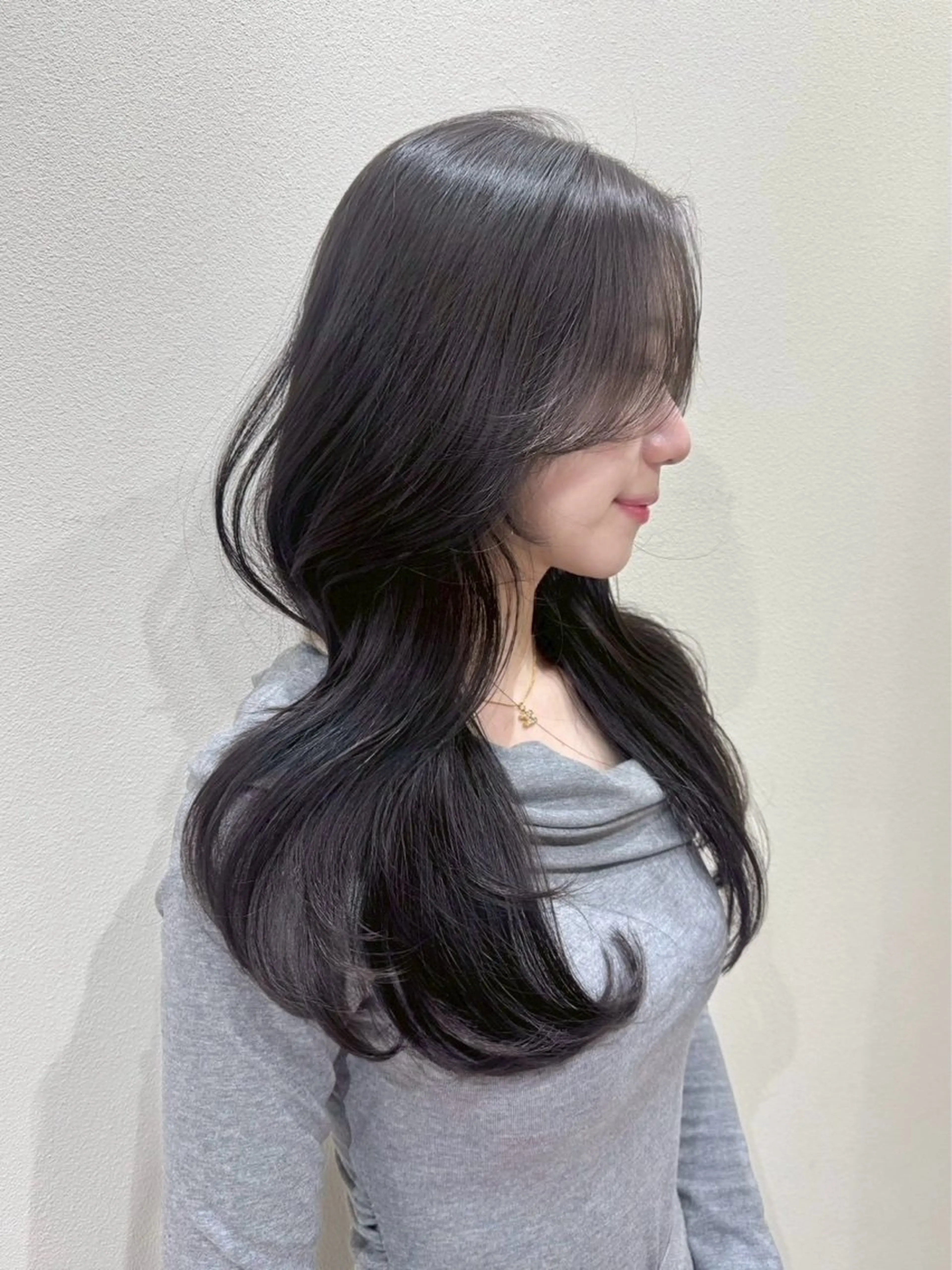 似合わせカット+カラー+最高級✨BYKARTE treatment🩶の写真