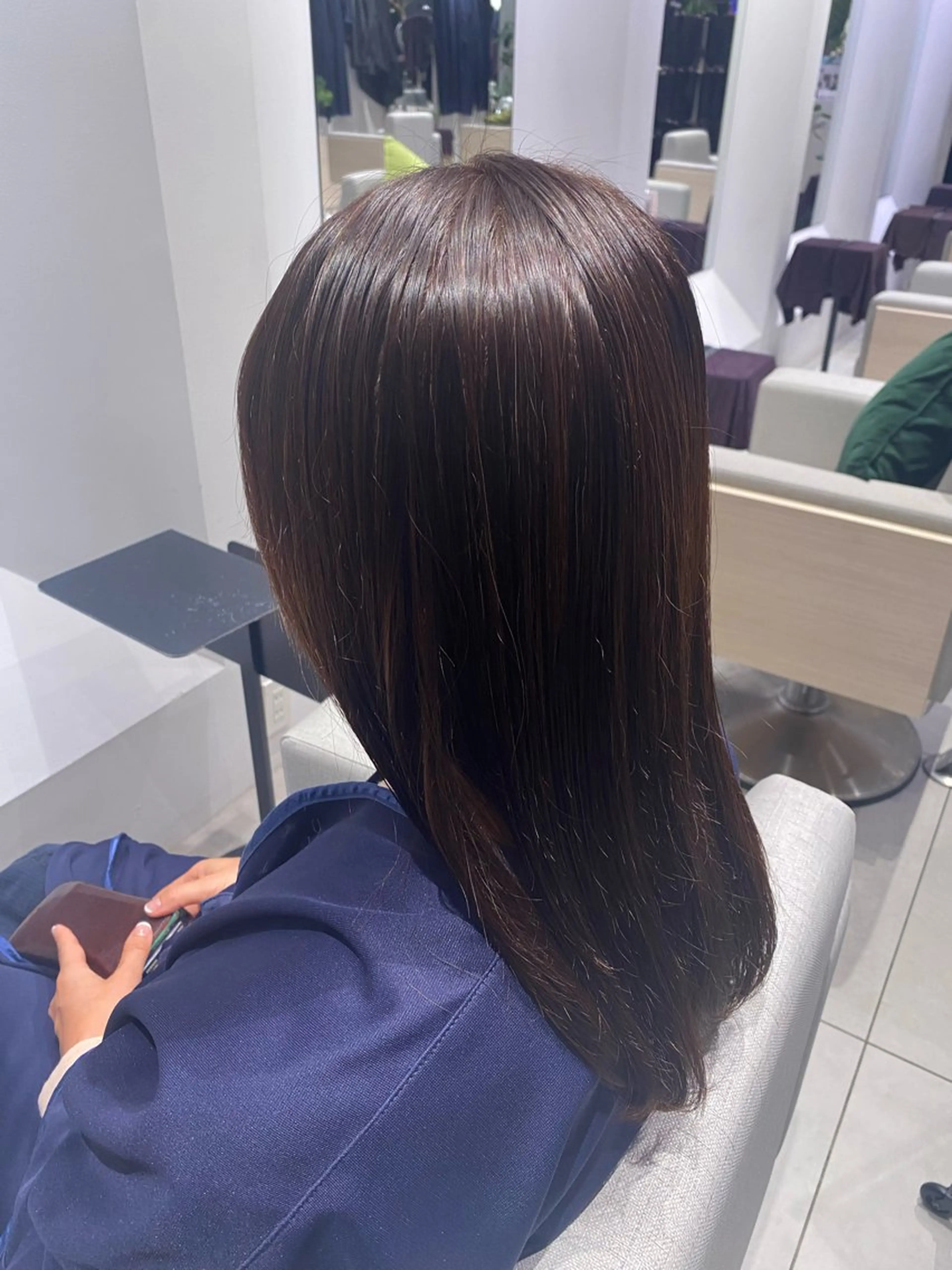 ロング カラー stair : case 銀座店所属・stair:case 🌱安藤風香🌱🦖のヘアスタイル
