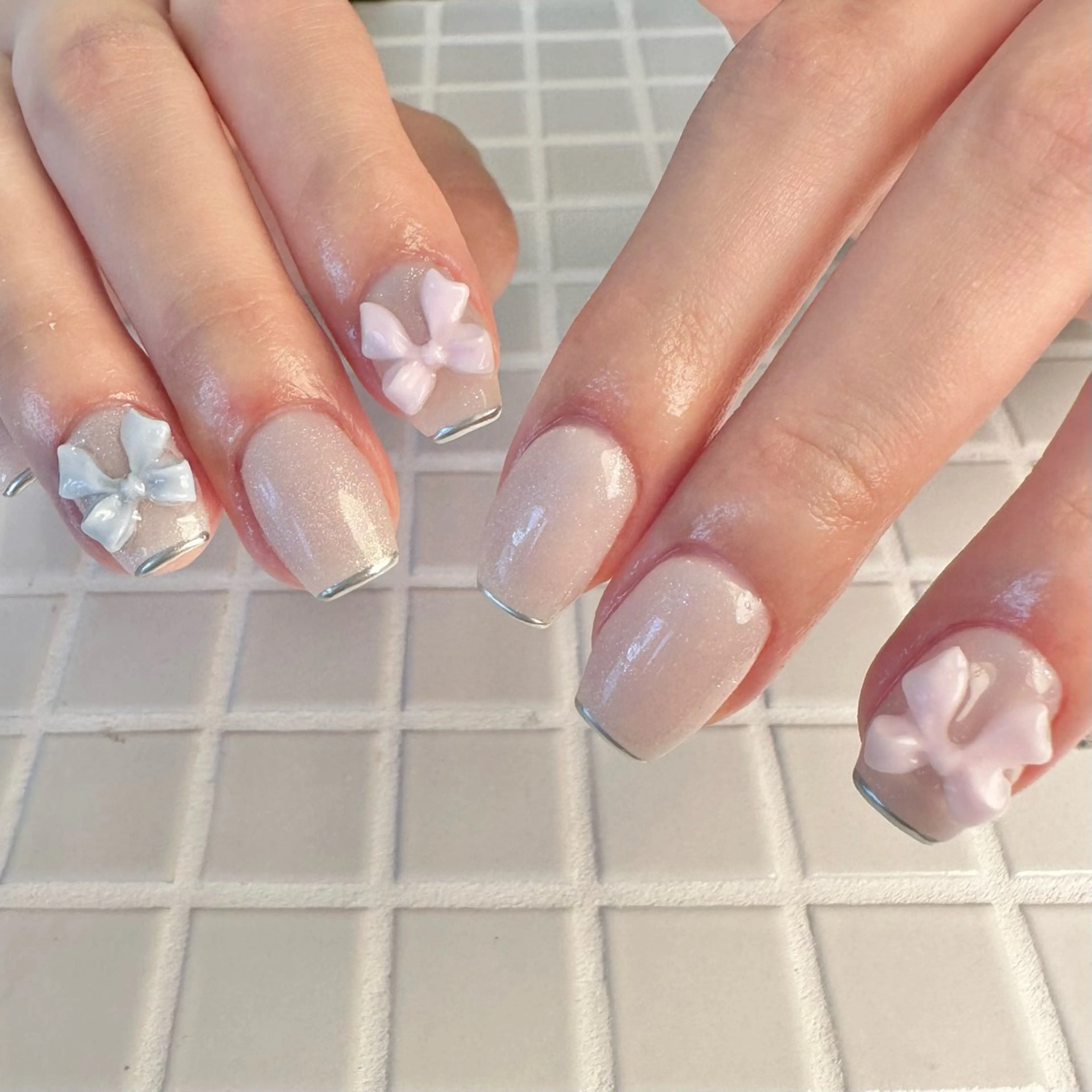 ネイル ハンドネイル yuka🩶 渋谷.表参道Nailのネイルデザイン