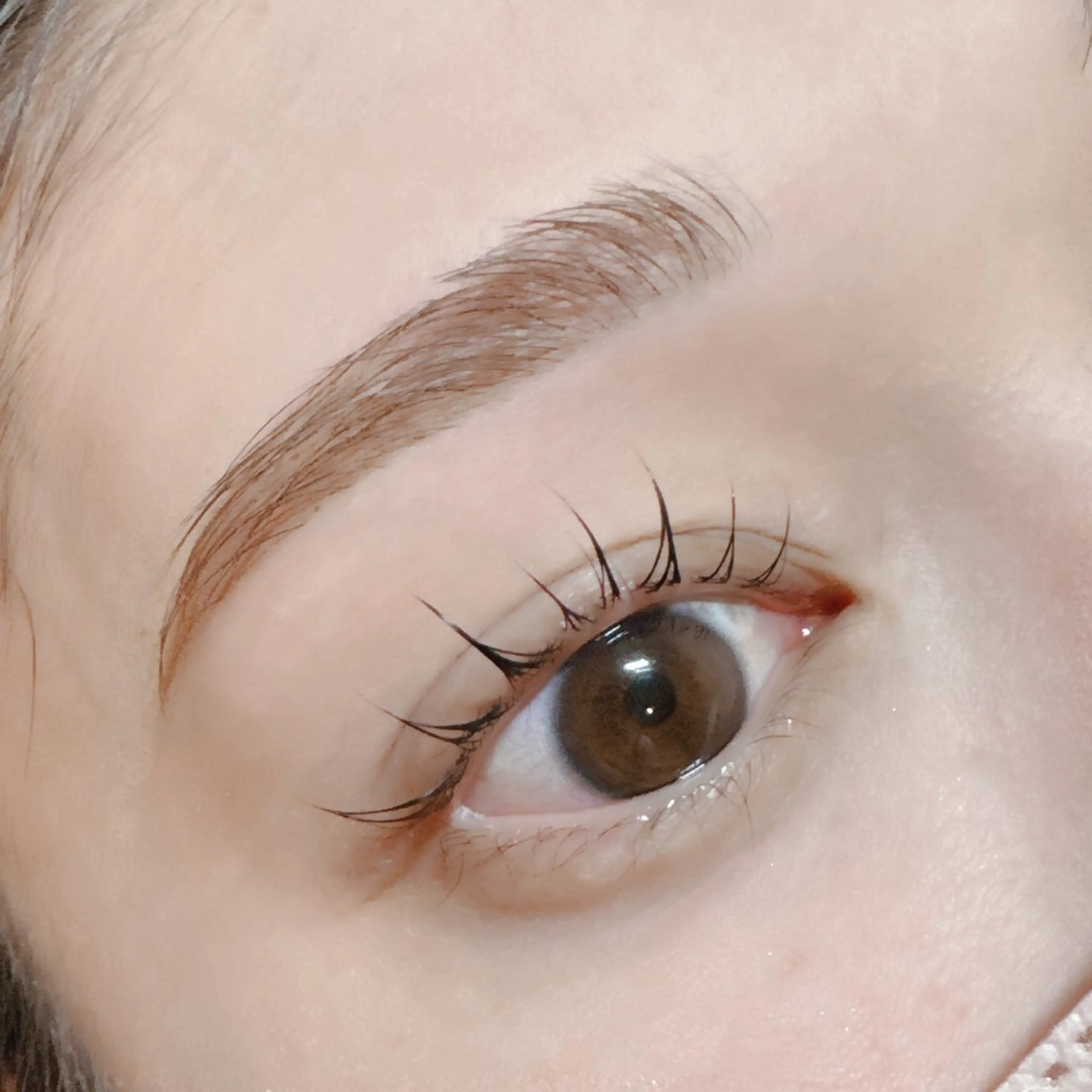 美眉スタイリングアイブロウWAX脱毛＋ケラチントリートメントラッシュリフト￥9000(2回目＋500円)の写真