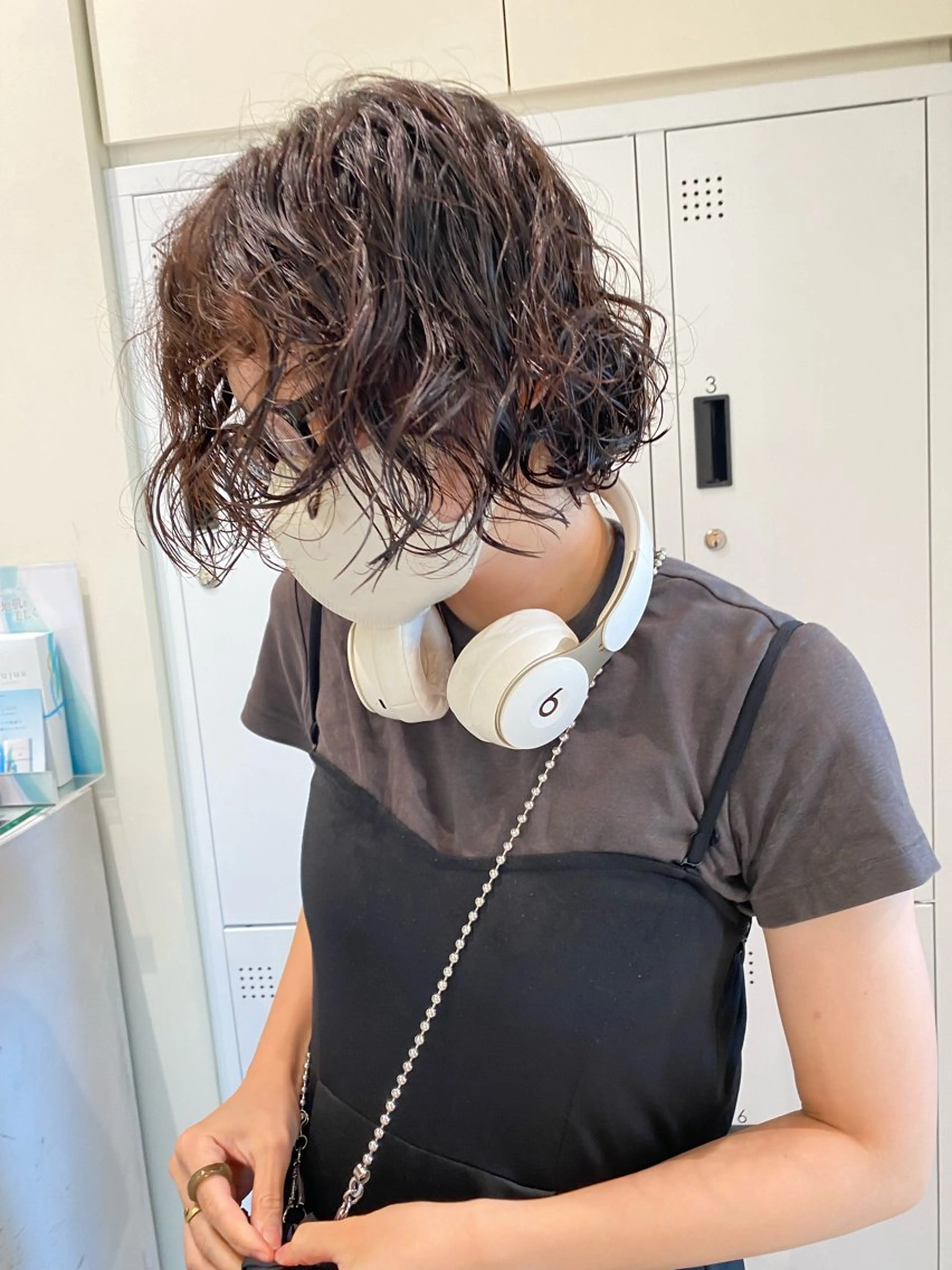 ミディアム パーマ アレンジ/ボブパーマ Onのヘアスタイル