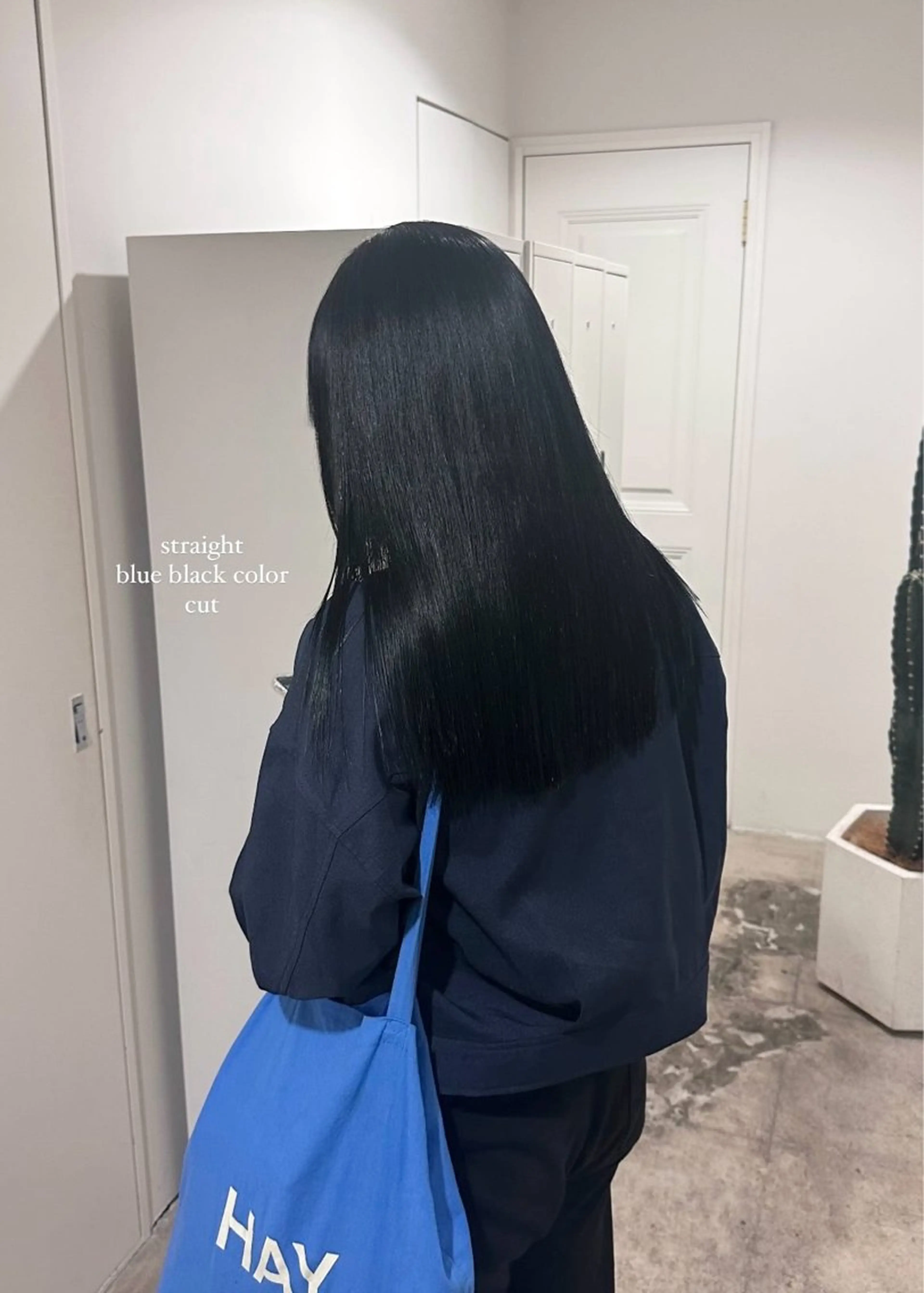 ロング カラー パーマ くせ毛 髪質改善 ストレートパーマ 髪質改善/似合わせ カラー/レイヤーのヘアスタイル