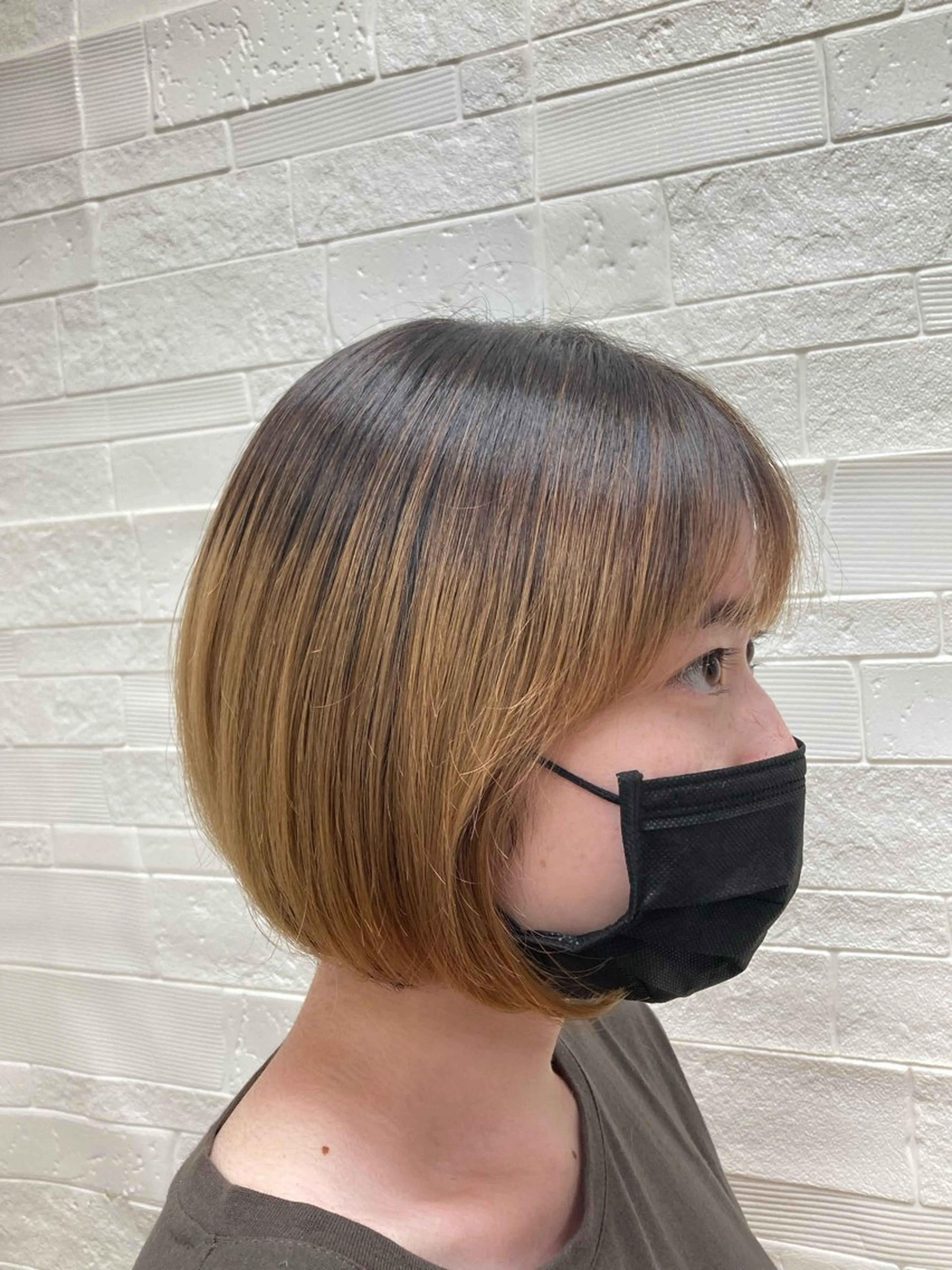 ショート ボブ 🕊髪質改善縮毛矯正 /艶髪/関内🕊あべのヘアスタイル