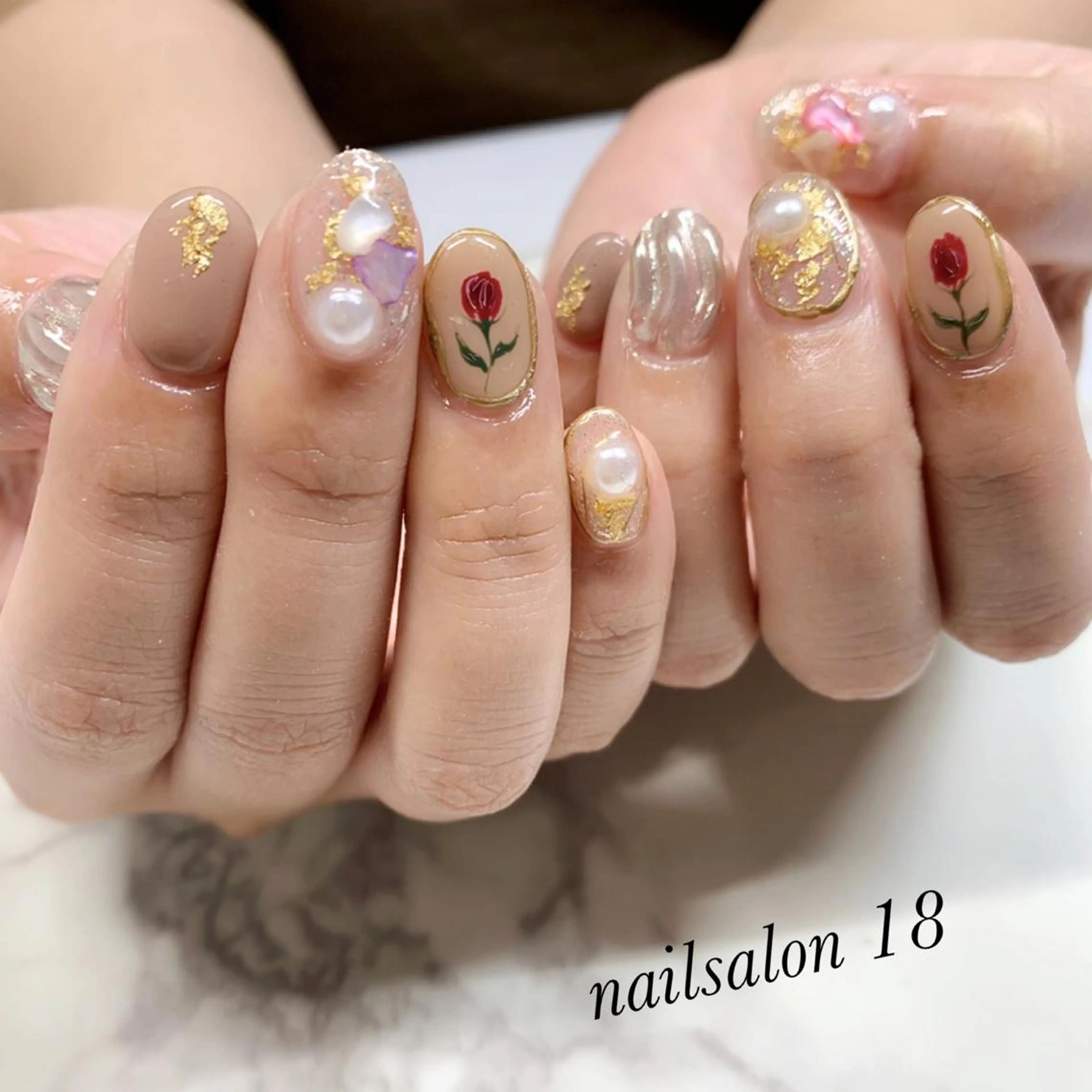 メンズ ネイル nail salon 18.のネイルデザイン