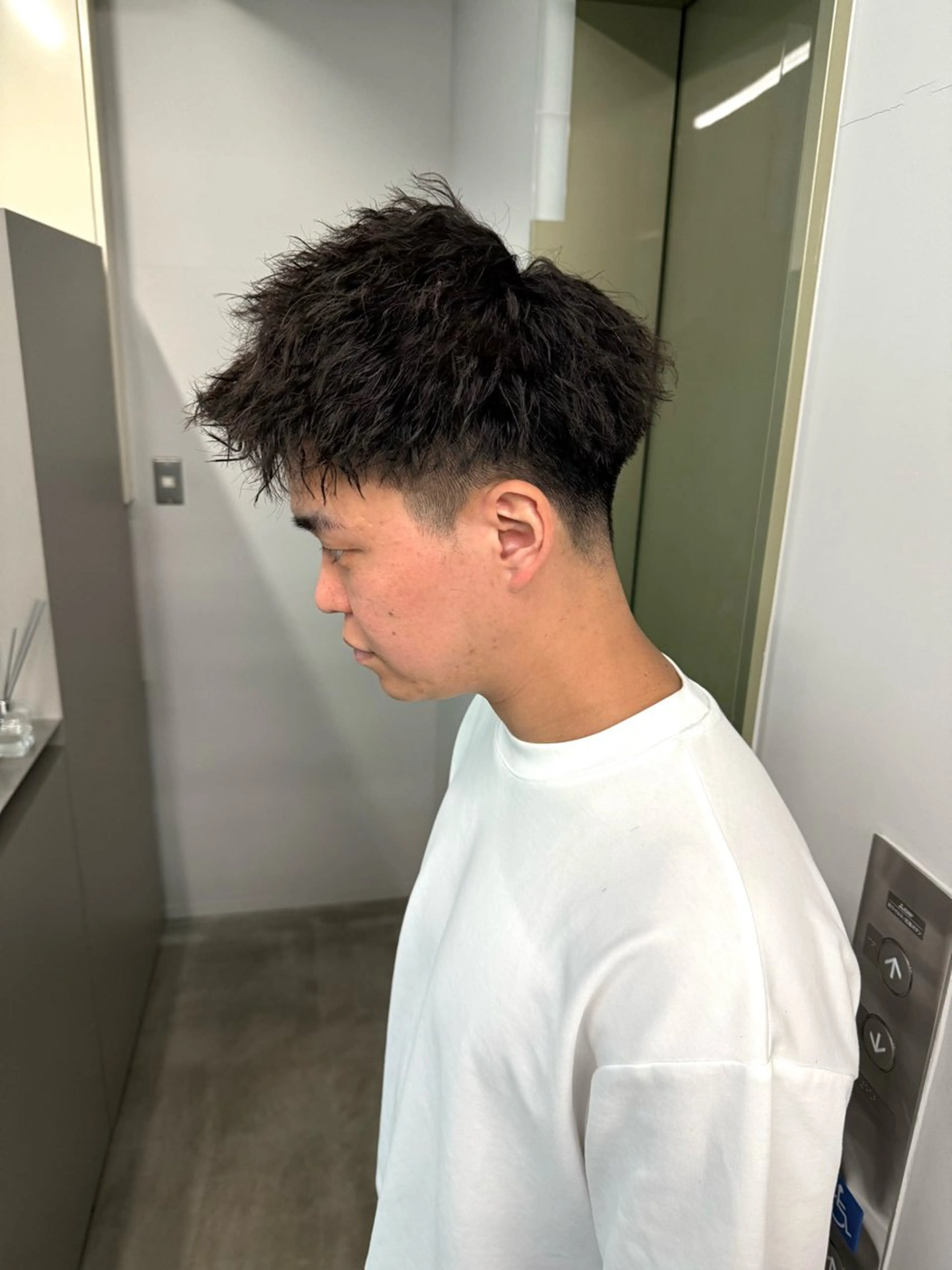 ショート パーマ メンズ メンズパーマ 坂本響 メンズカット/パーマのヘアスタイル