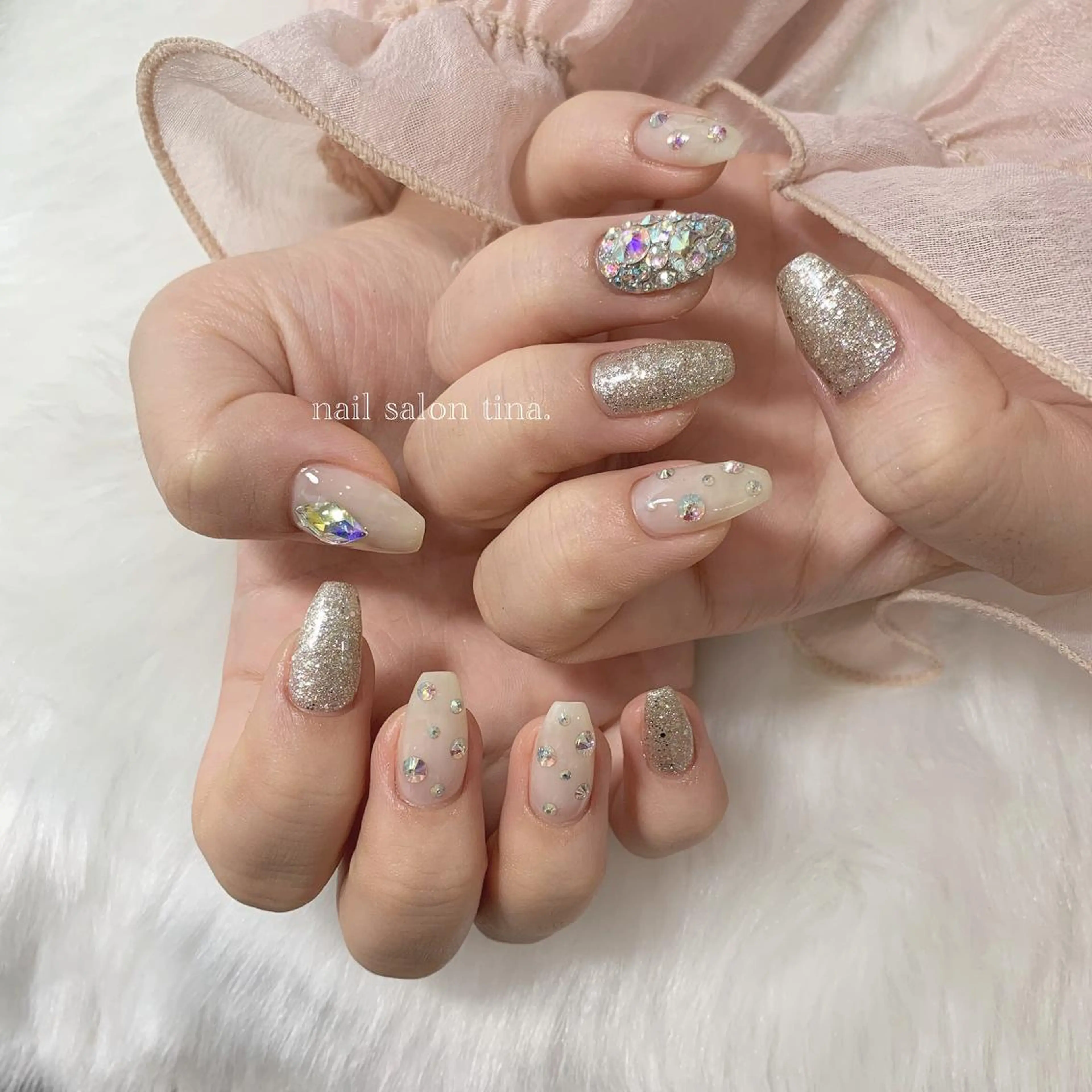 ネイル nail salon tina.所属・中山 はづきのネイルデザイン