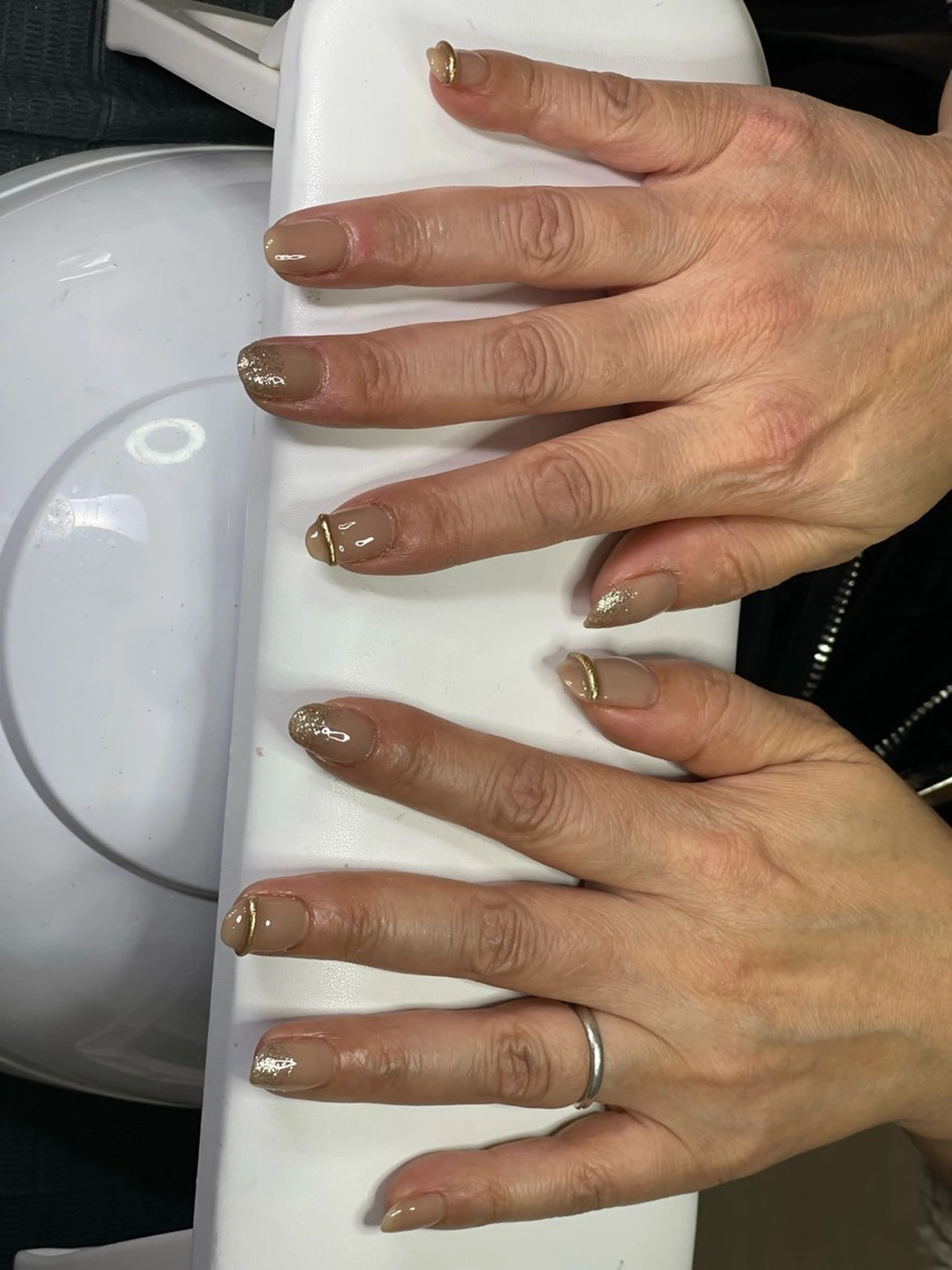 ネイル グラデーション ワンカラーネイル RUARI RISAのネイルデザイン