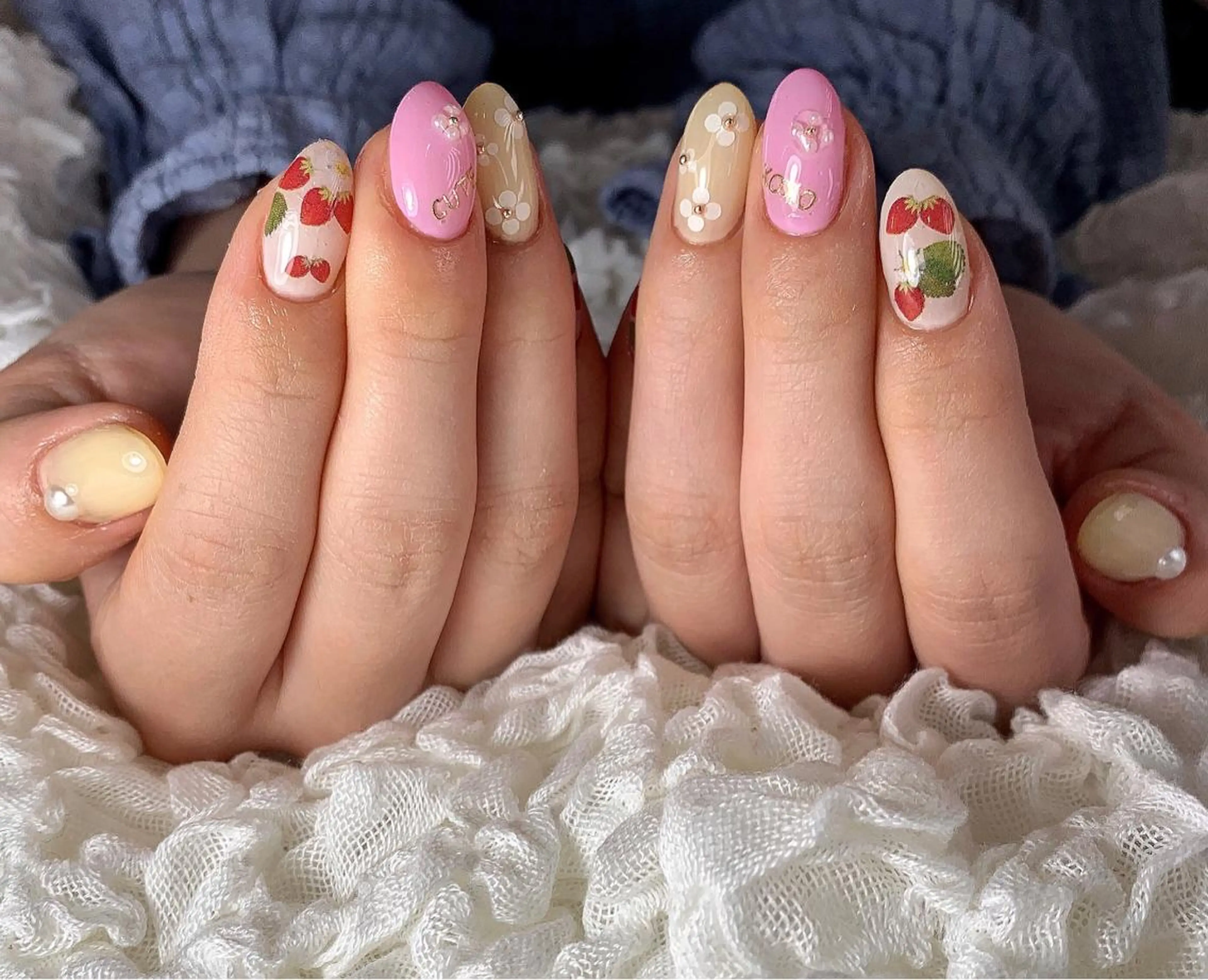 ネイル パステルネイル 春ネイル ハンドネイル 土屋 智子のエステ・リラクイメージ