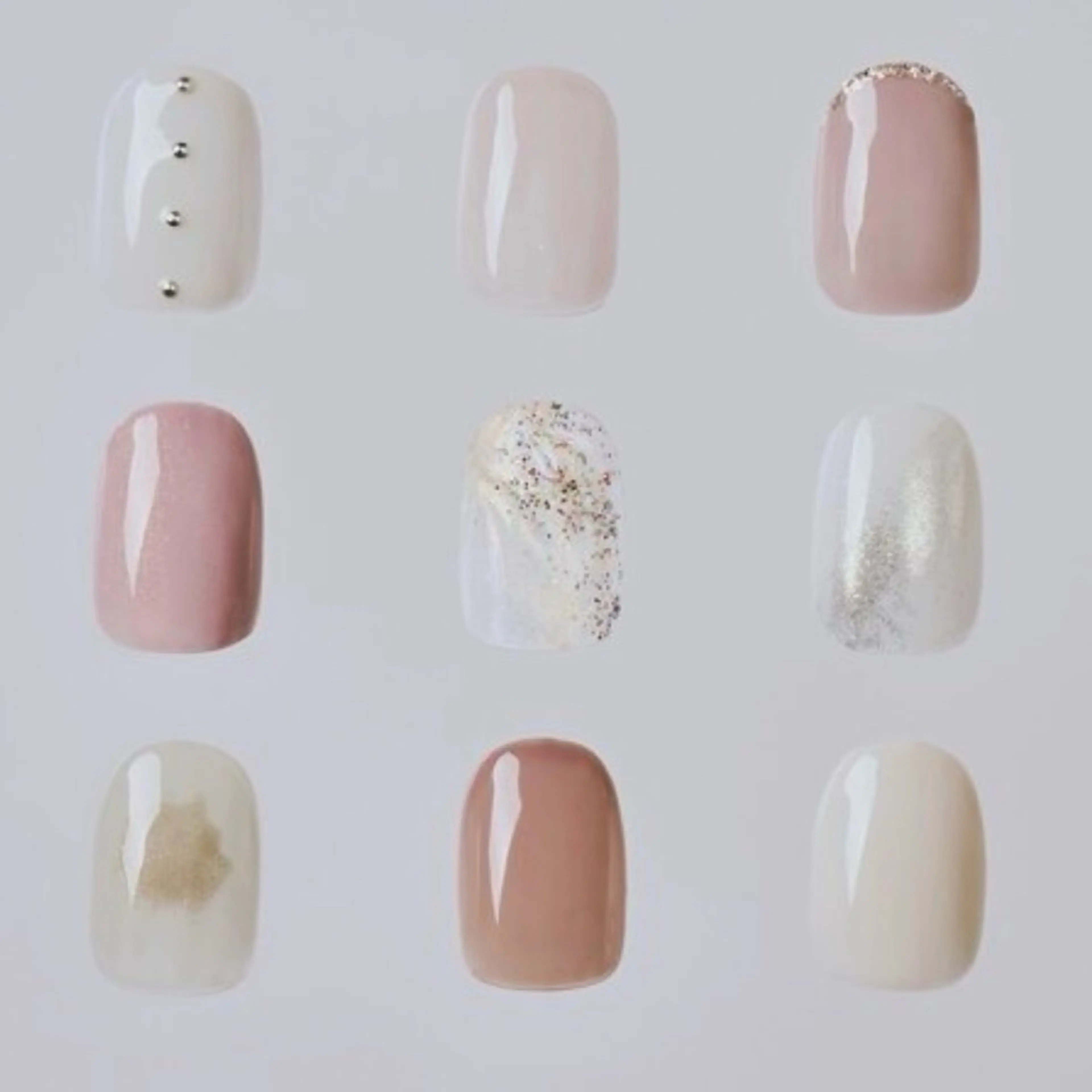 《12月限定⭐︎10%OFF》【人気No.1】ハンド・定額シンプルアートコース（オフ無料）の写真