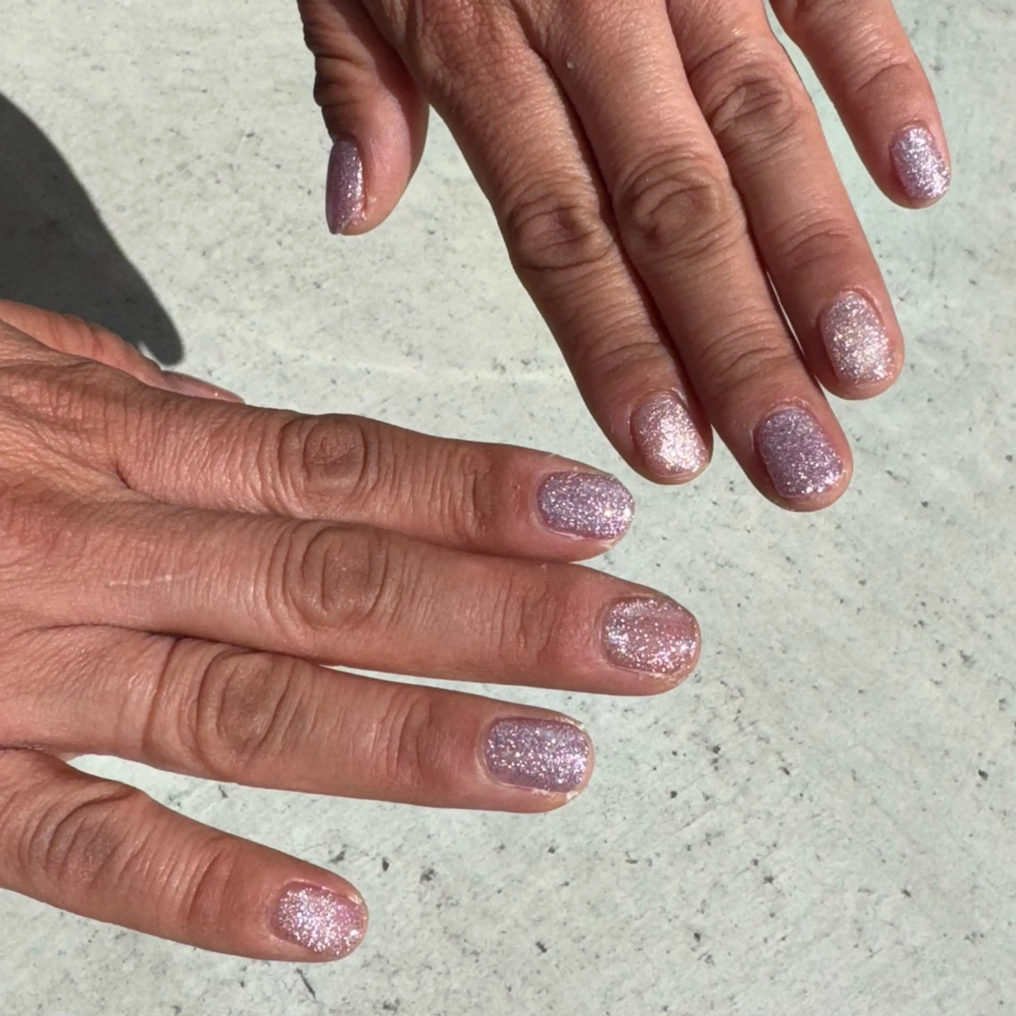 ネイル 氷ネイル・うるうるネイル キラキラネイル MATATABI. kumiのネイルデザイン