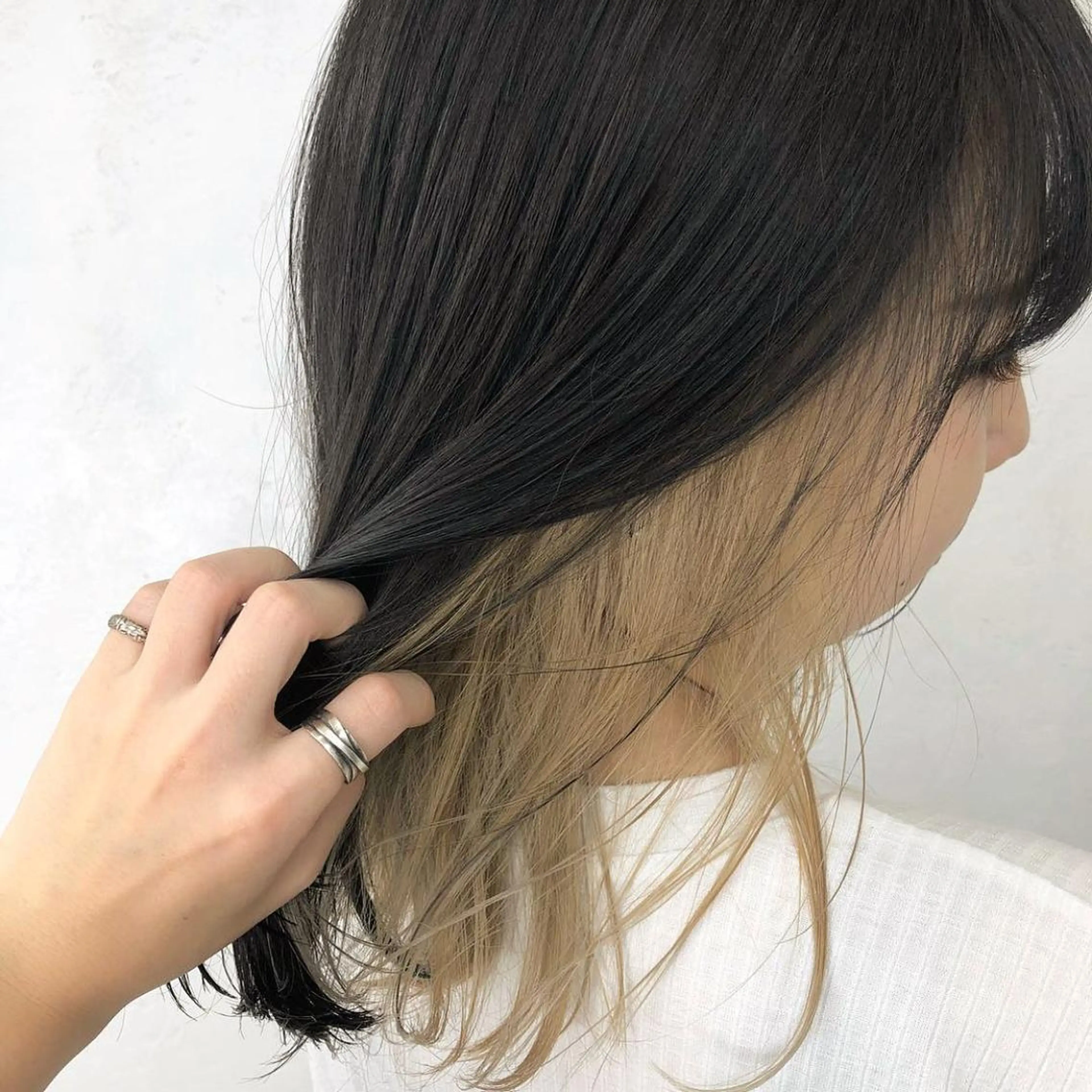 🧡インナーカラー+ライトトリートメント🧡ケアブリーチ込みの写真