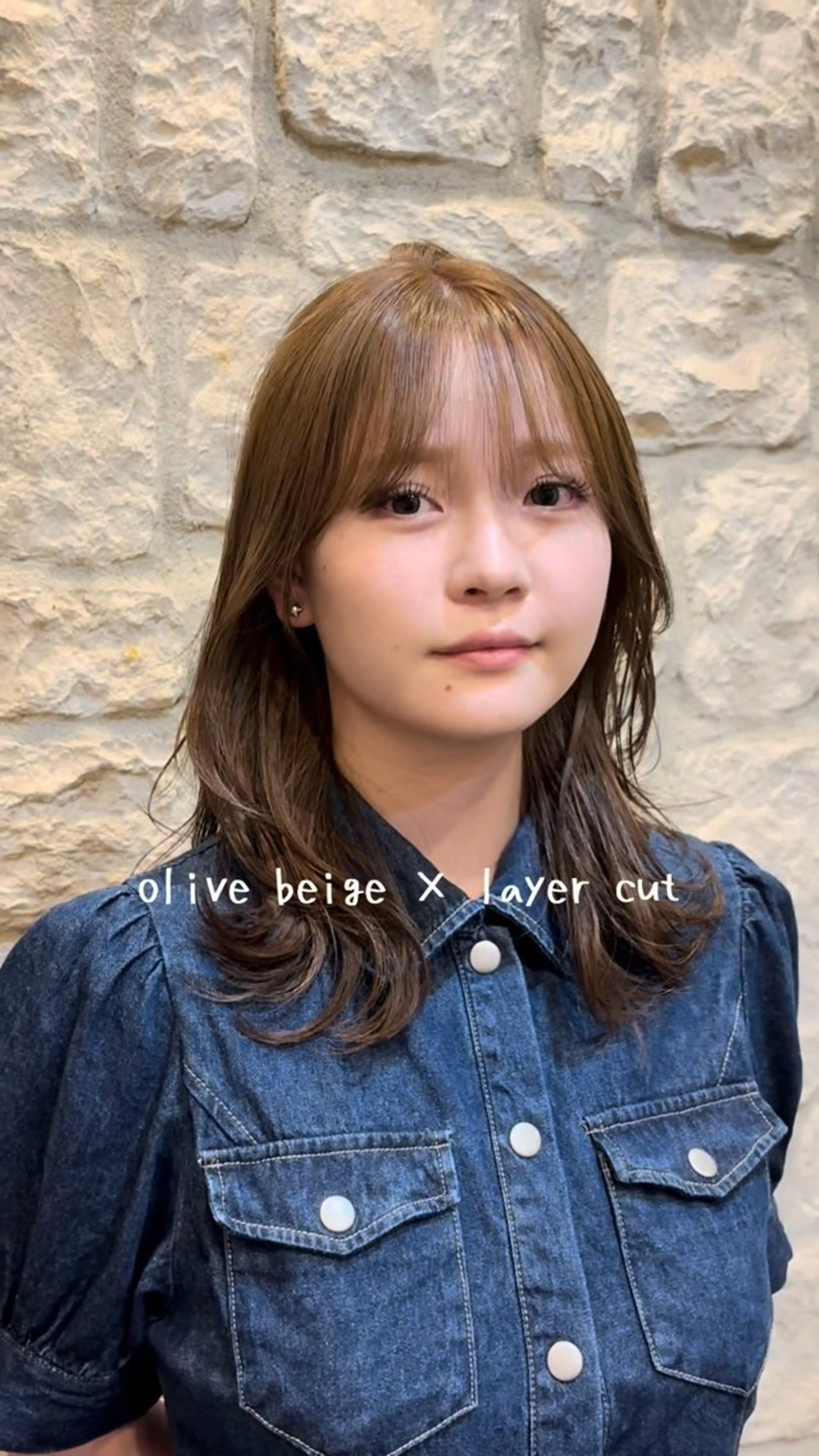 ロング カラー 町田/レイヤーカット ハッシュカット/八木のヘアスタイル