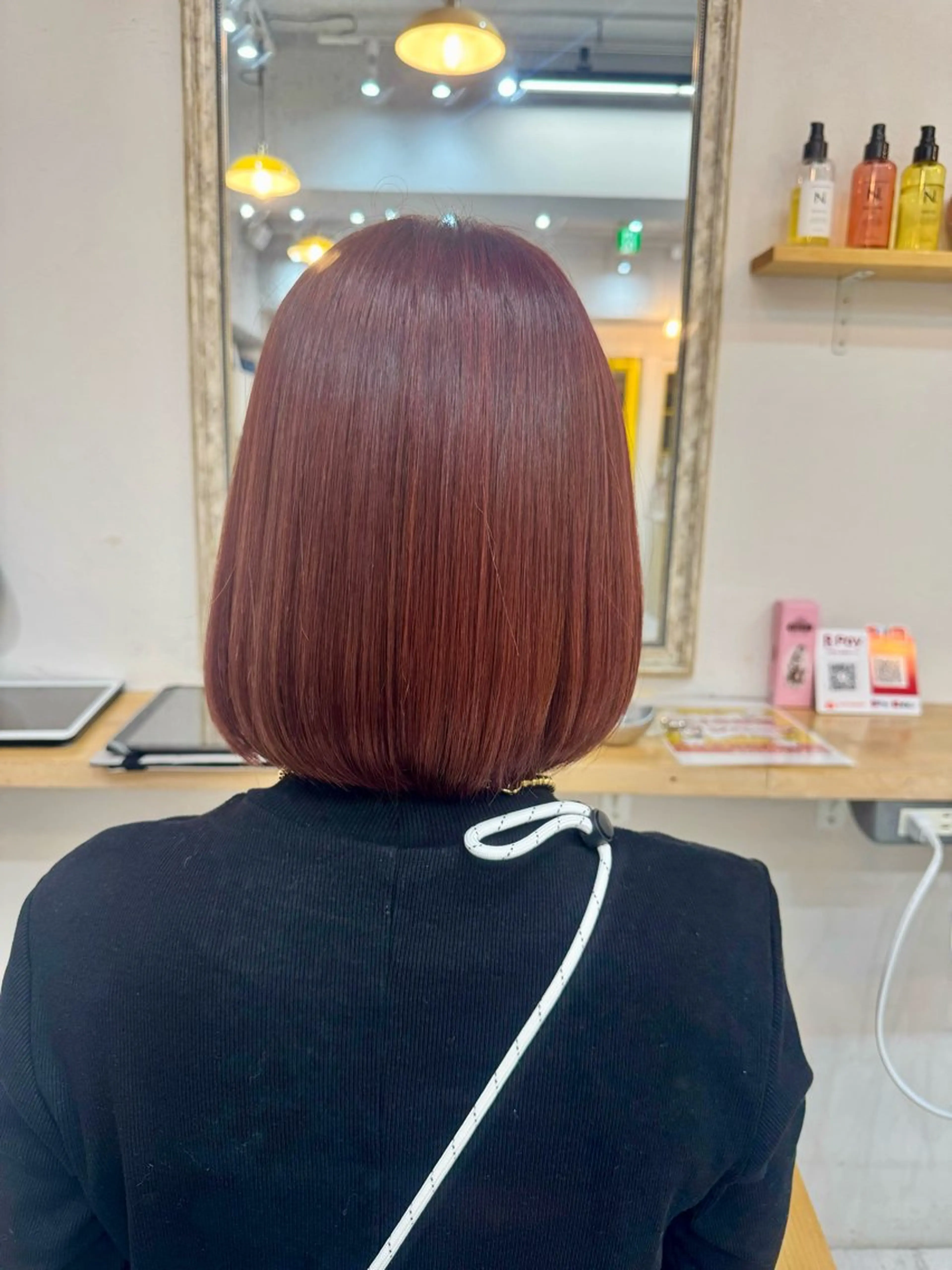 ミディアム 山本 悟志のヘアスタイル